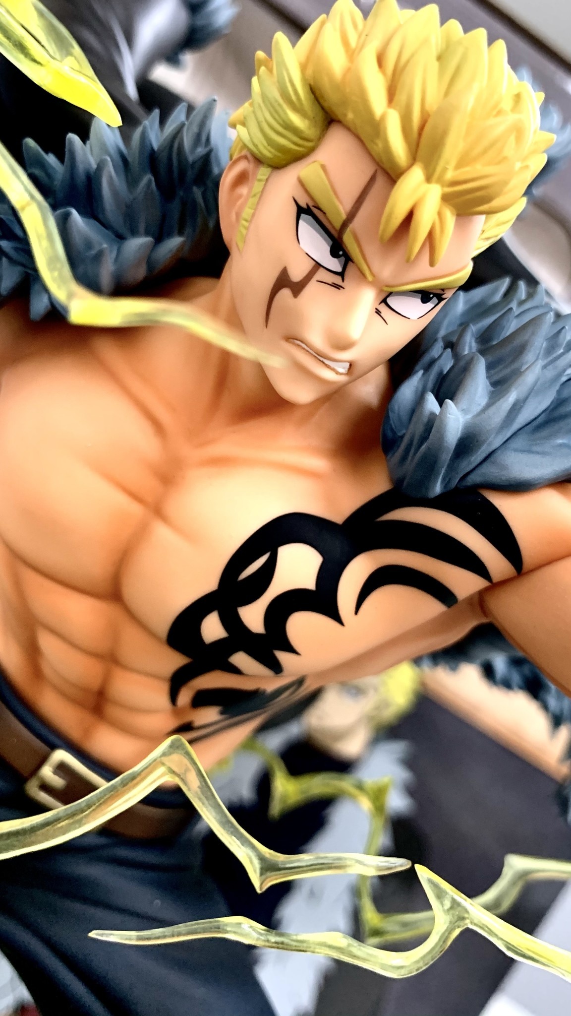 Laxus Dreyar, Tsume HQF, Collectible figure, Fairy Tail, 1160x2050 HD Handy