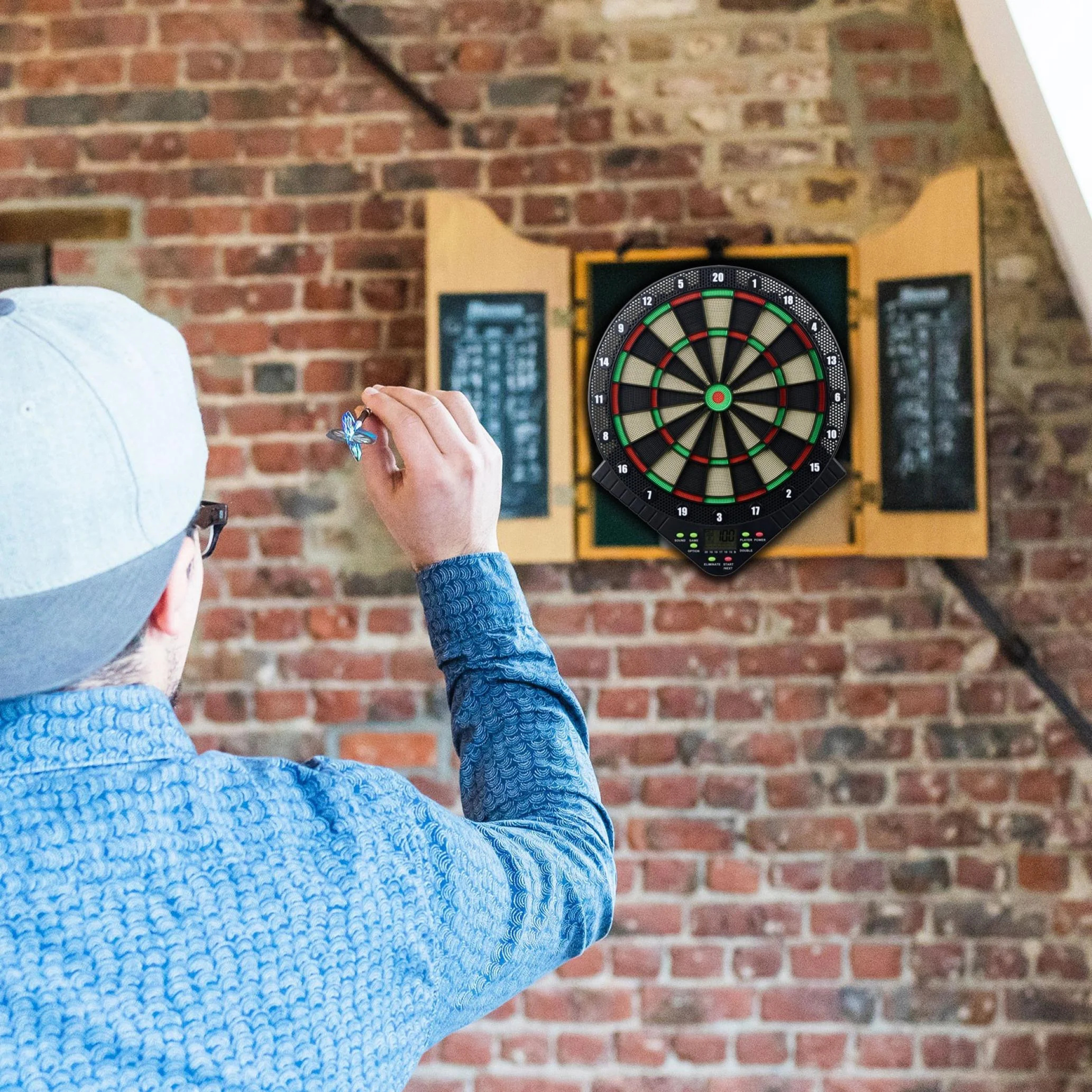 Darts: Dart-throwing, Hitting marked areas of the board, Precision sports. 2070x2070 HD Background.