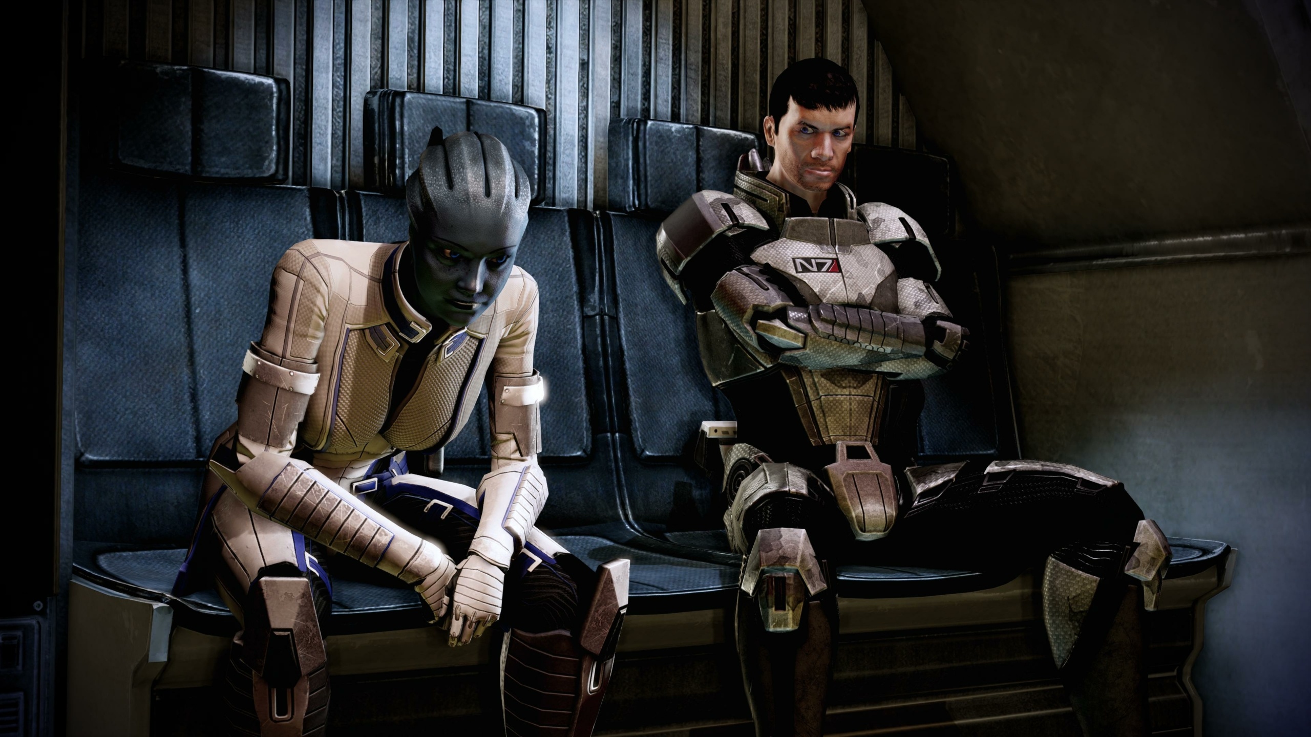 Mass Effect 2, Lair of the Shadow Broker, DLC, Context, 2560x1440 HD Desktop