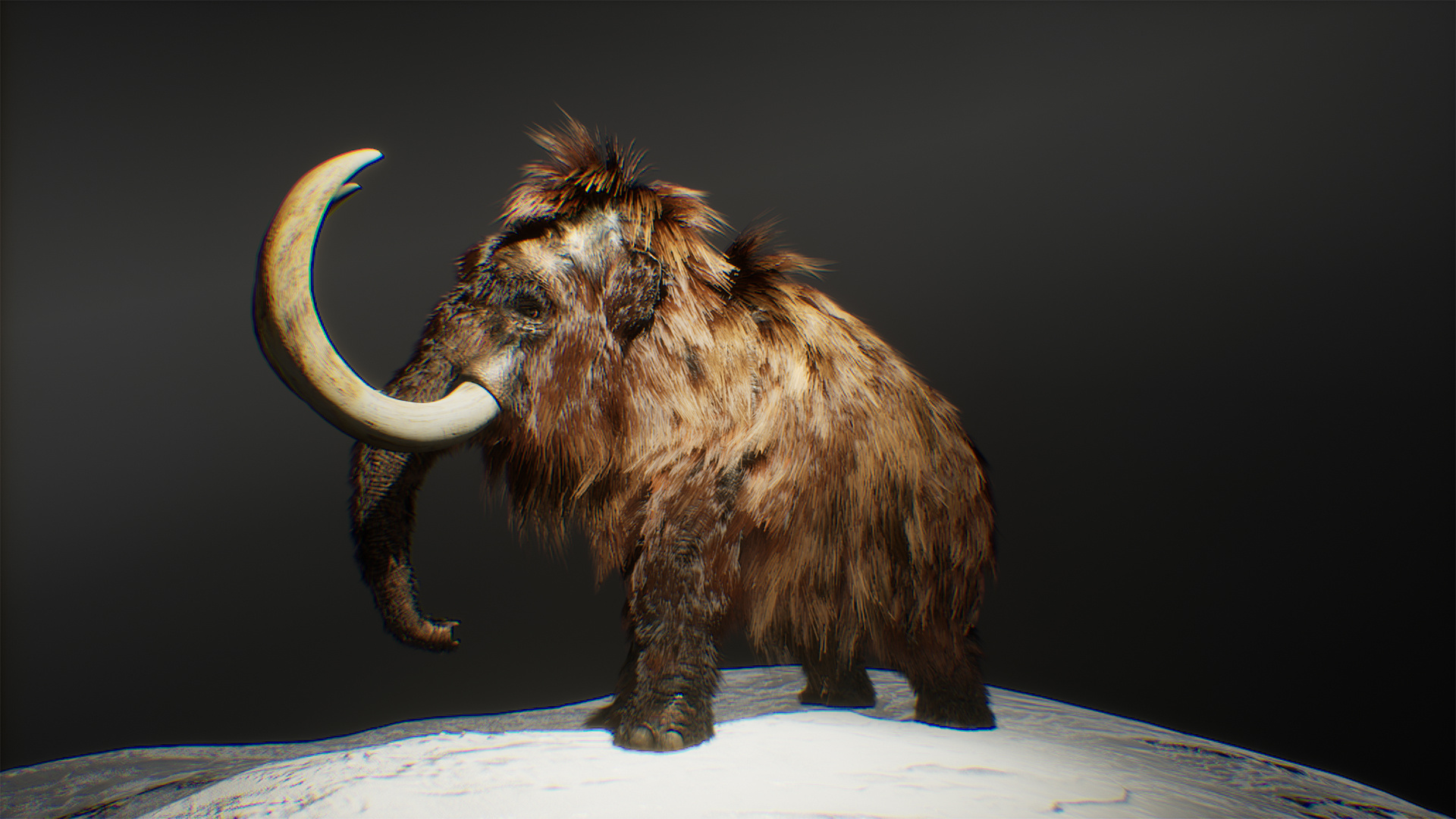 Mammoth in characters, UE Marketplace, Mammoth 3D models, UE Marketplace mammoth, 1920x1080 Full HD Desktop