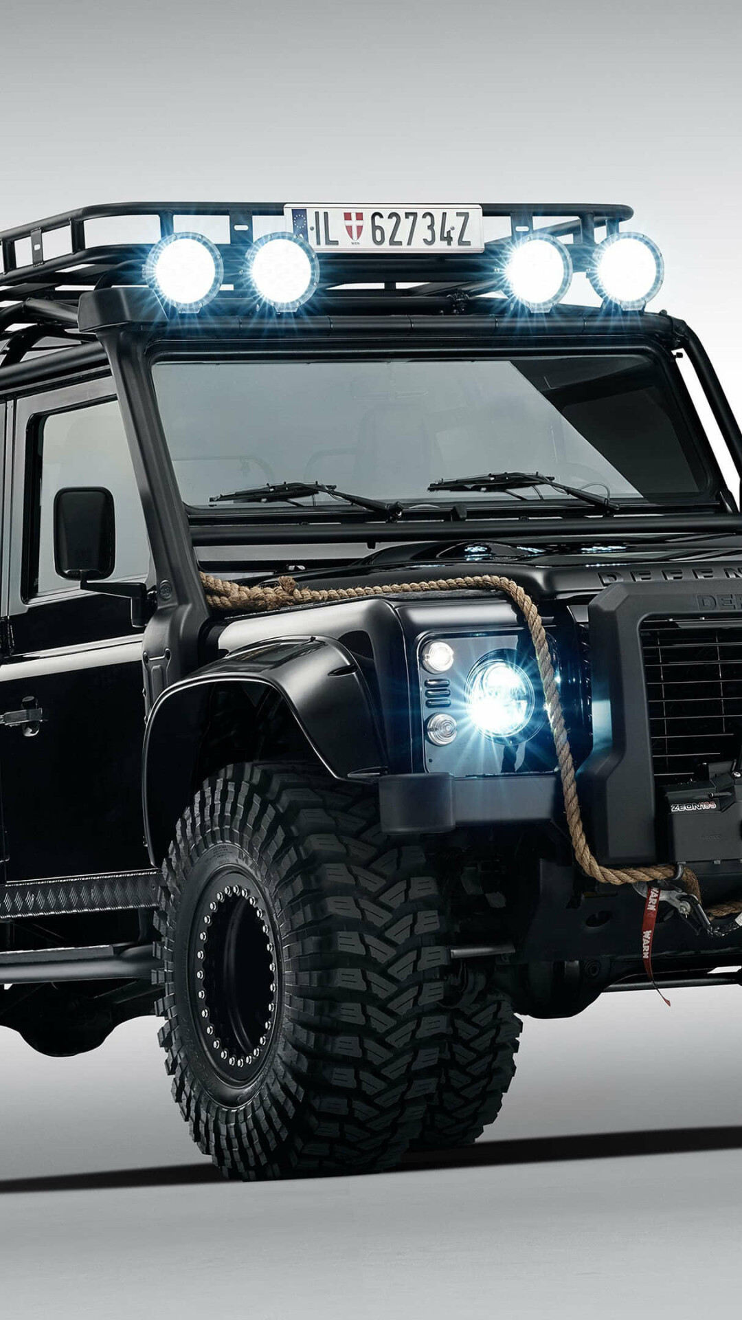 Land Rover: Defender 007 Spectre, A subsidiary of India's Tata Motors since 2008. 1080x1920 Full HD Background.