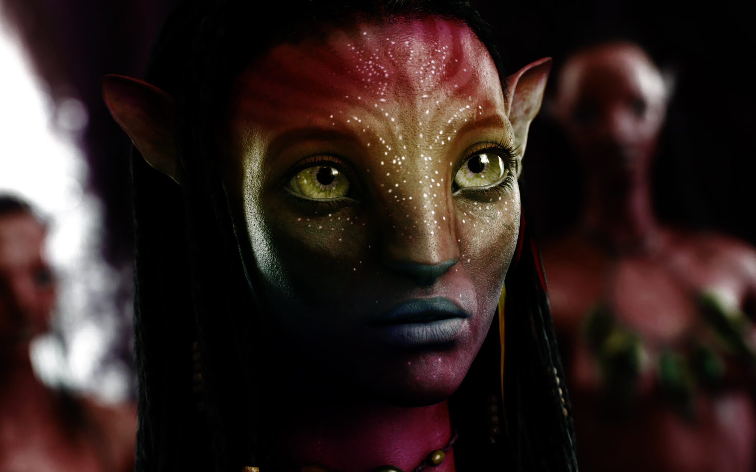 Zoe Saldana, Neytiri, Film-Hintergrundbilder, 2560x1600 HD Desktop