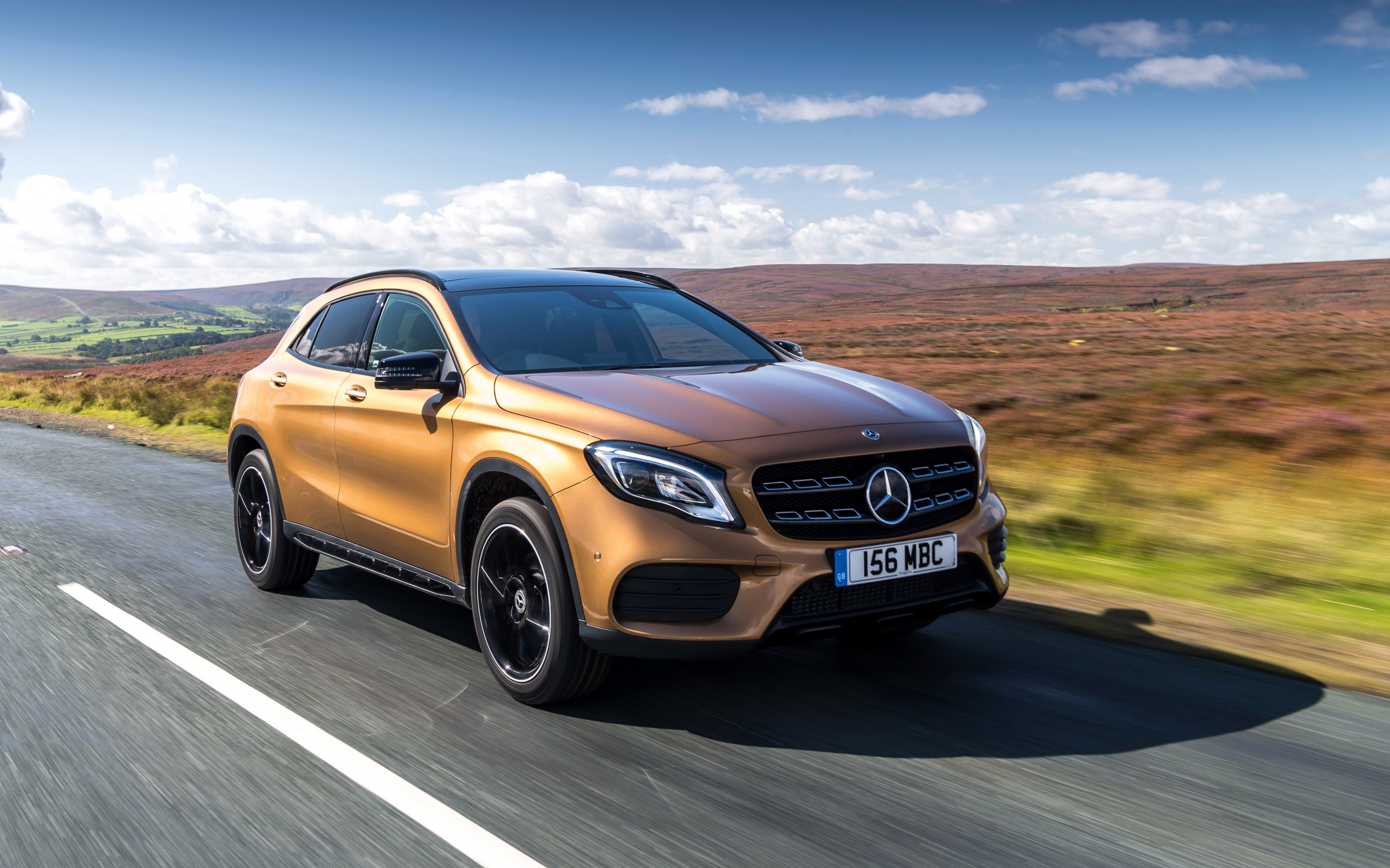 Mercedes-Benz GLA, AMG edition, Compact crossover, High-quality pictures, 2880x1800 HD Desktop