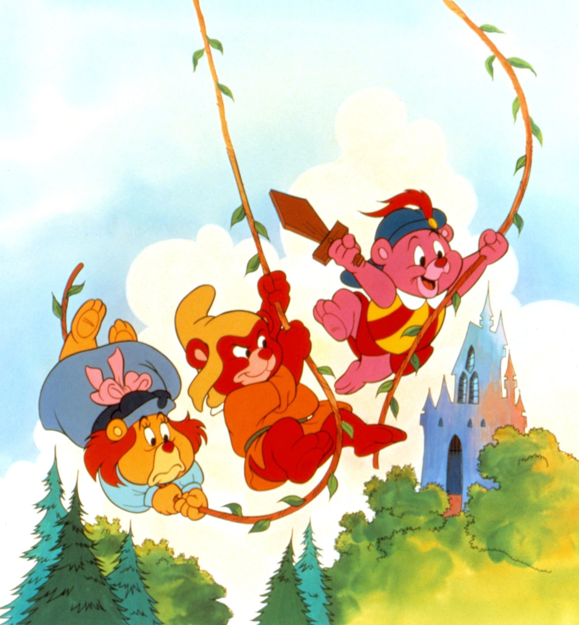 Adventures of the Gummi Bears, Disney Animation, Bear cartoon, 1980x2130 HD Handy