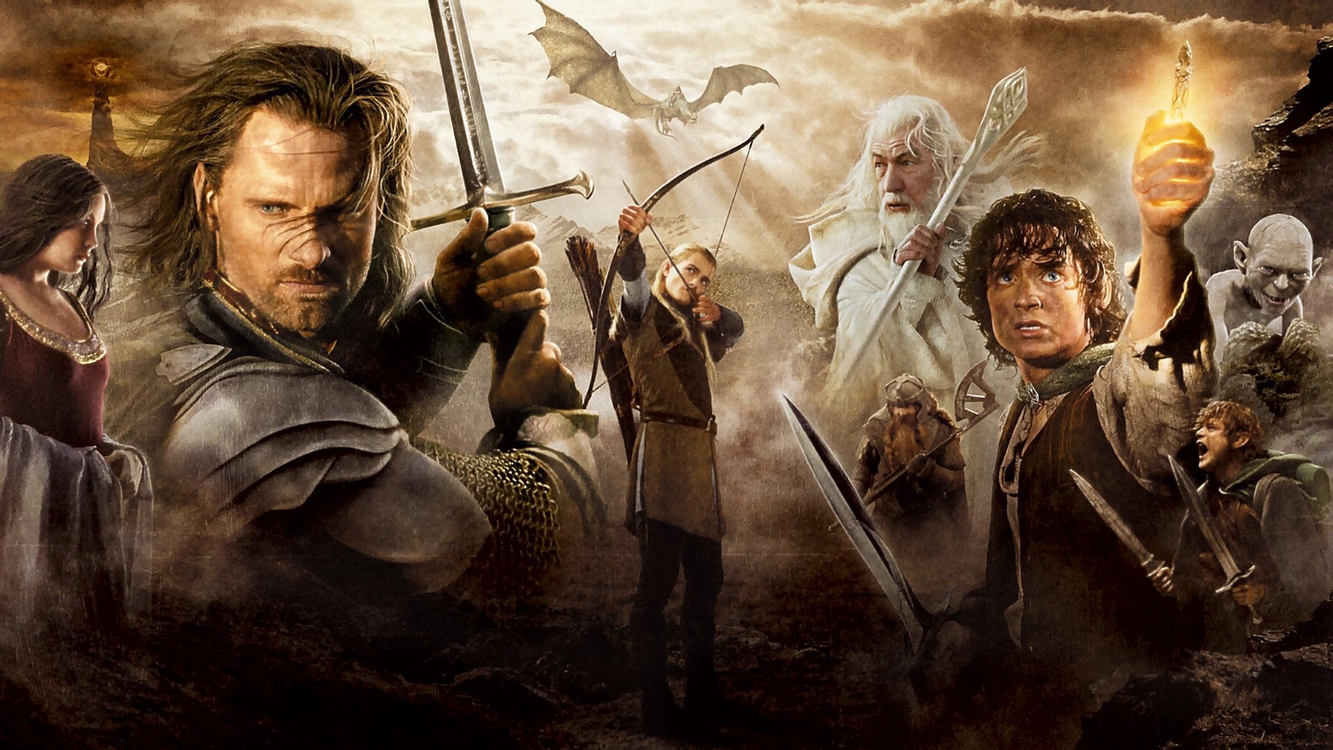 Sam, The Lord of the Rings film, Iconic characters, Epic wallpapers, 1920x1080 Full HD Desktop