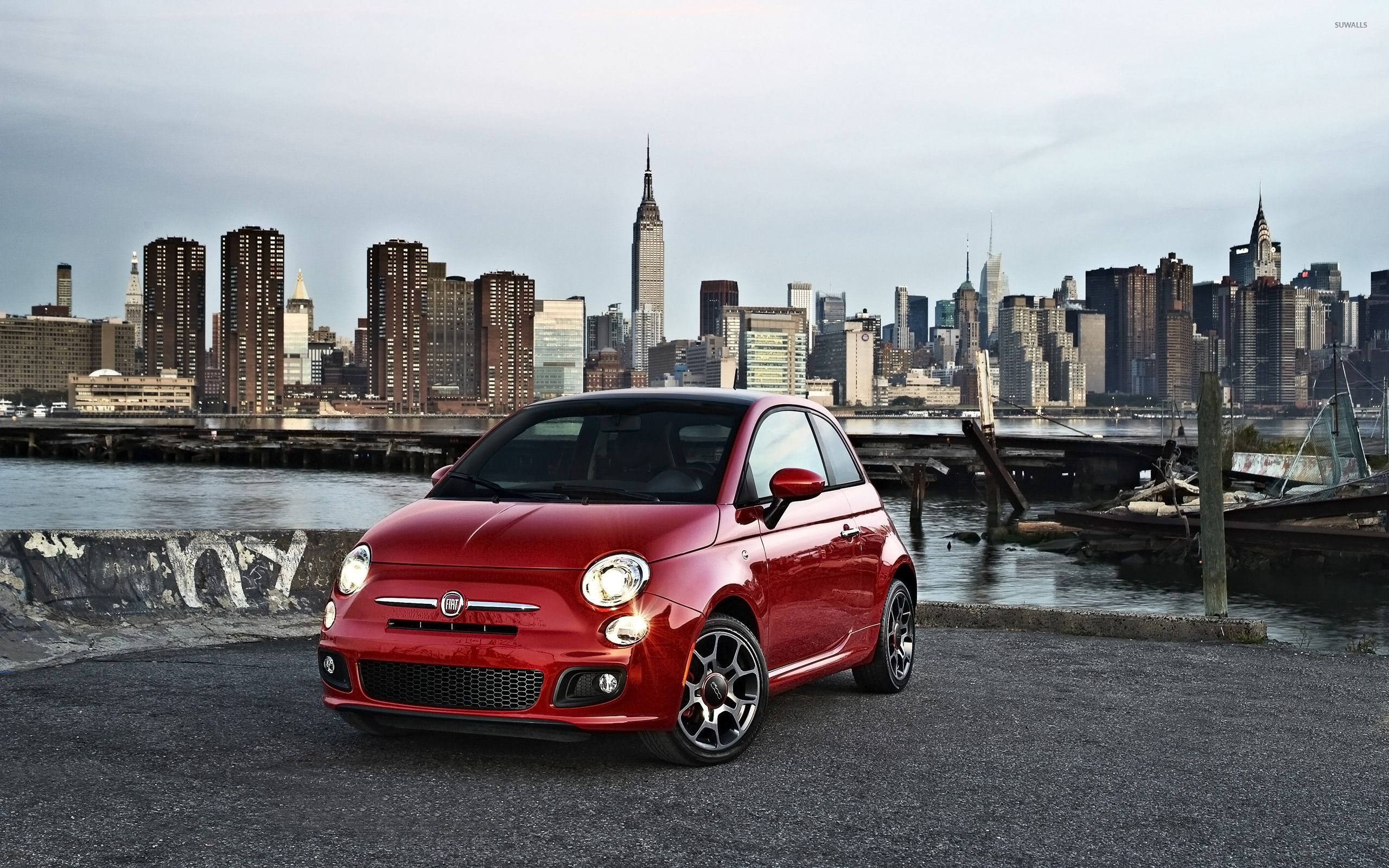 Fiat 500E, Car wallpapers, Fiat cars, 2560x1600 HD Desktop