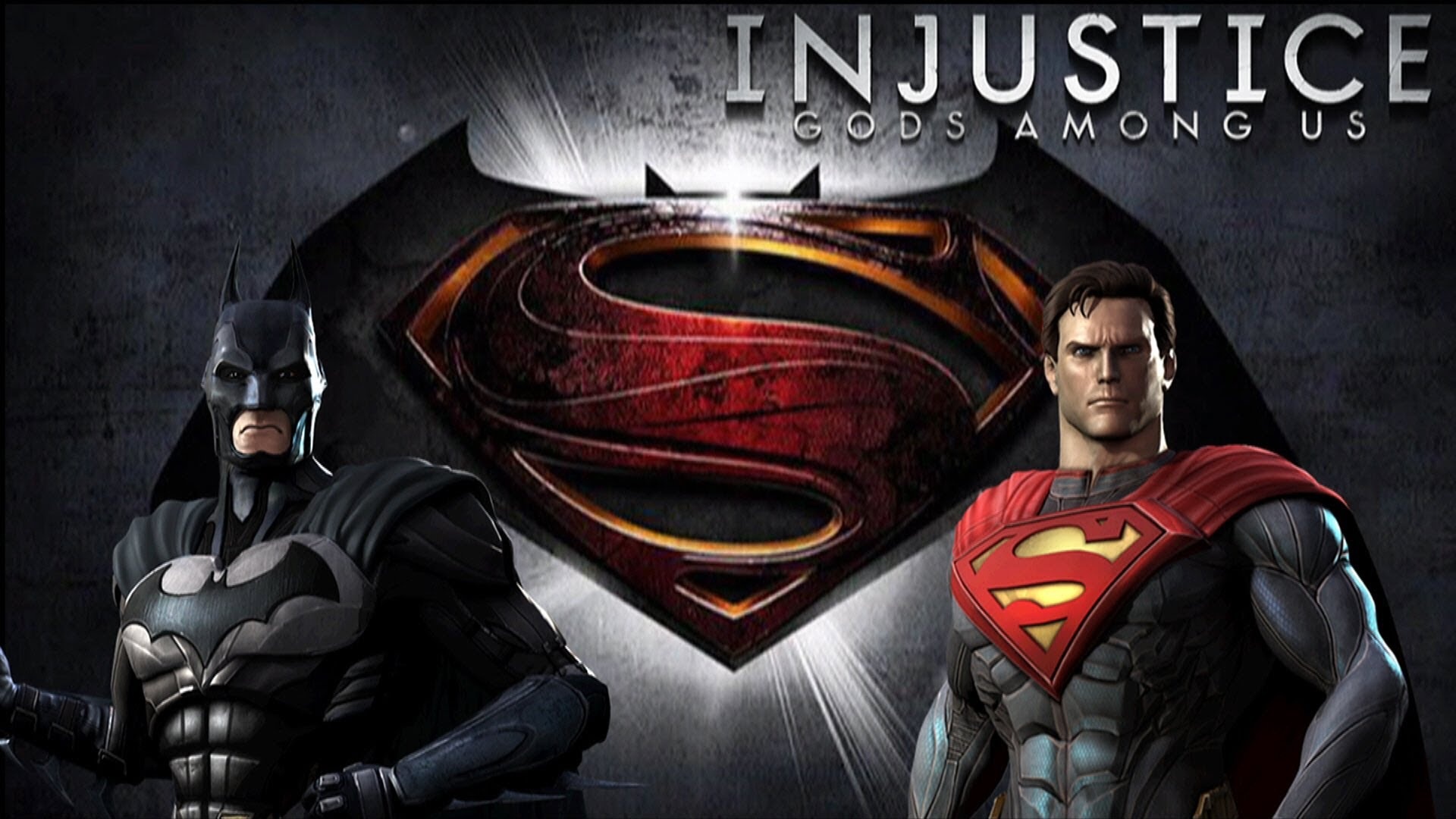 Injustice gods, Batman vs Superman, Clash of legends, Epic battles, 1920x1080 Full HD Desktop