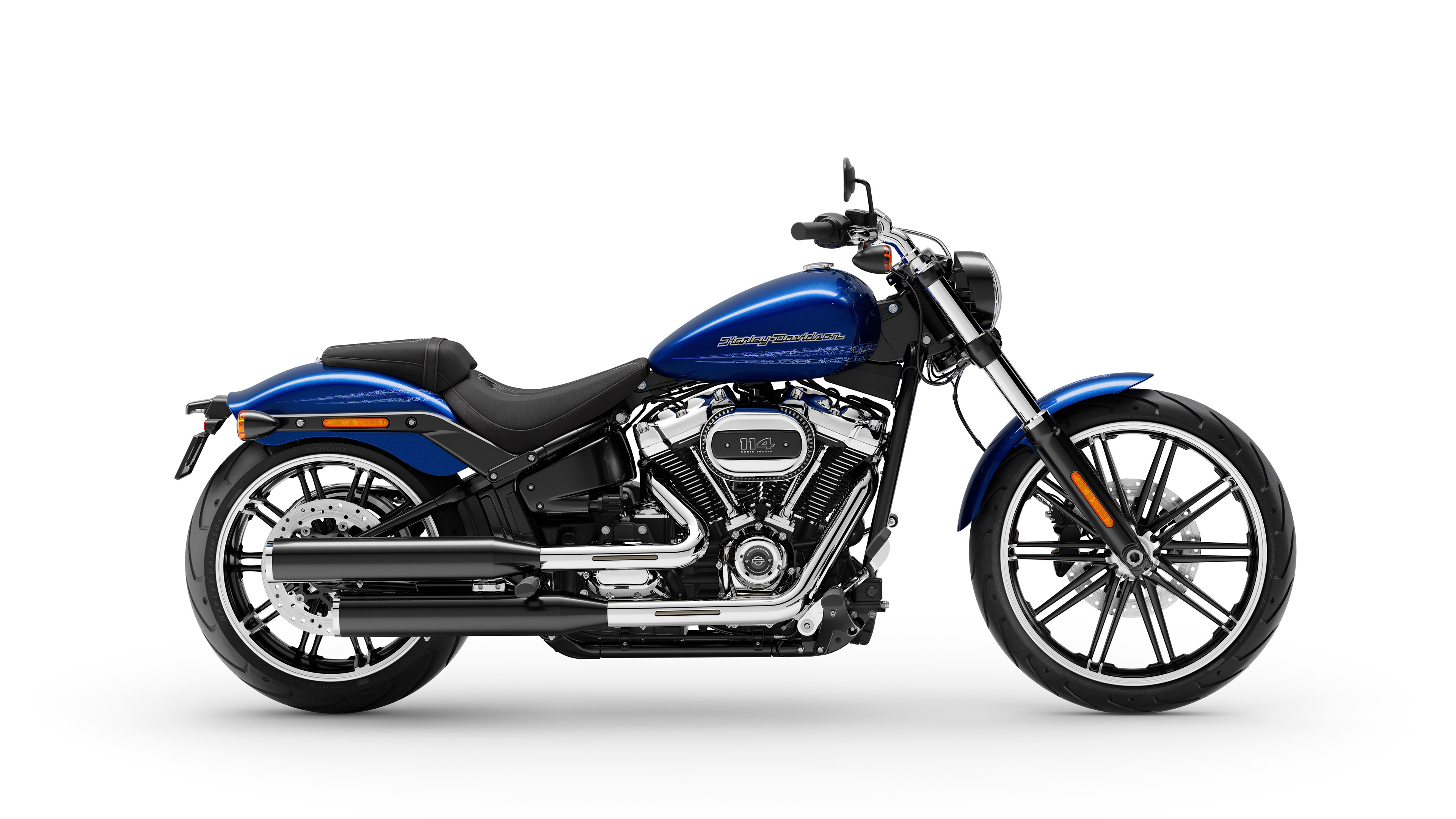 Harley-Davidson Breakout, 114 model, Impressive performance, Iconic design, 3840x2160 4K Desktop