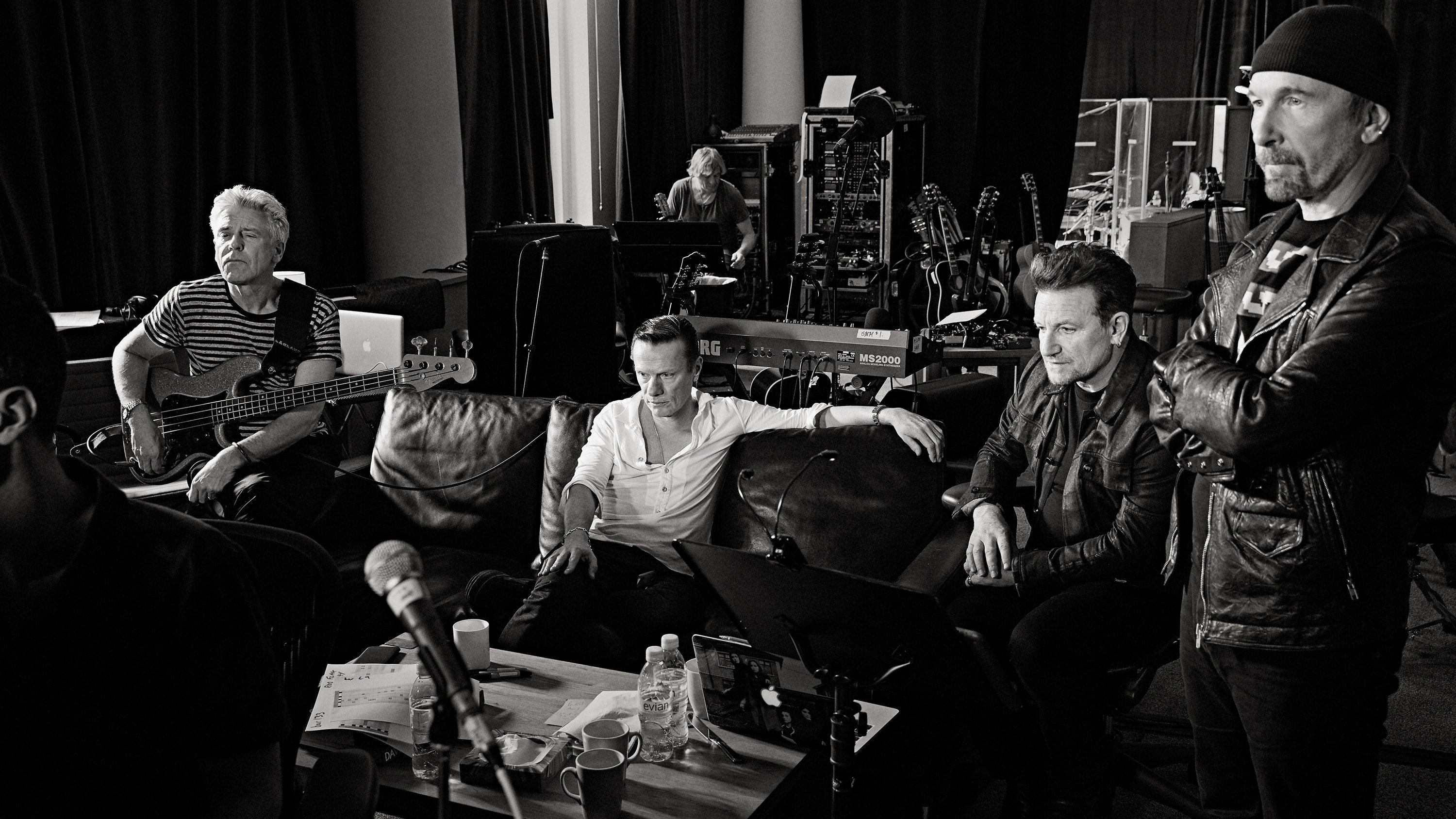 Adam Clayton, U2 songwriter, Songs of Experience, New York Times feature, 3000x1690 HD Desktop