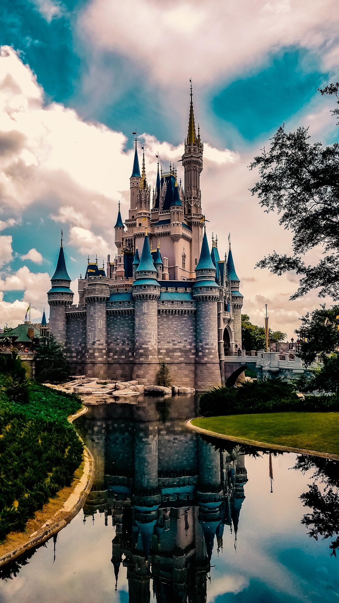 Walt Disney World Resort, Man-made, Disney magic, 1440x2560 HD Phone