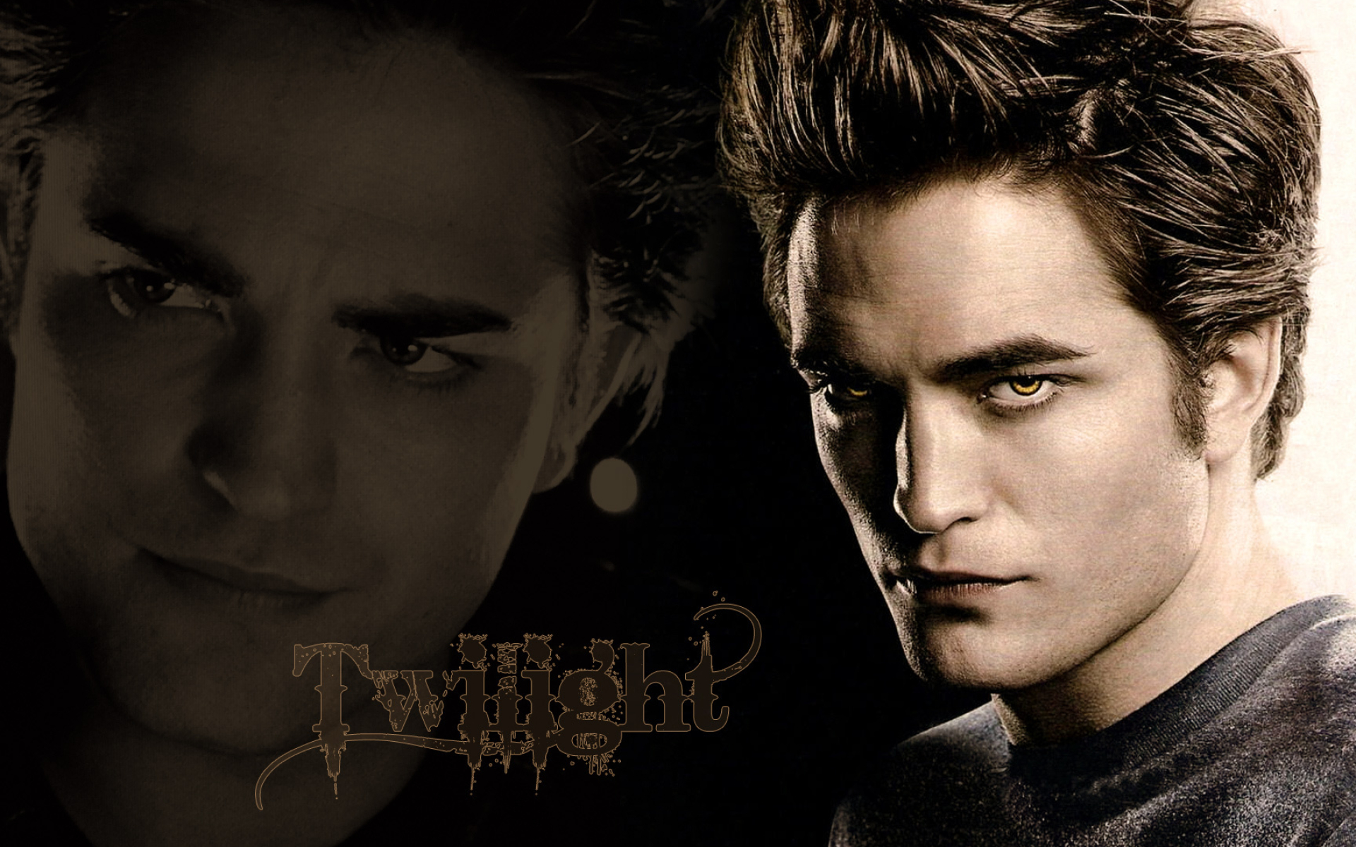 Flashback wallpapers, Robert Pattinson, Thinking of Rob, Twilight moments, 1920x1200 HD Desktop