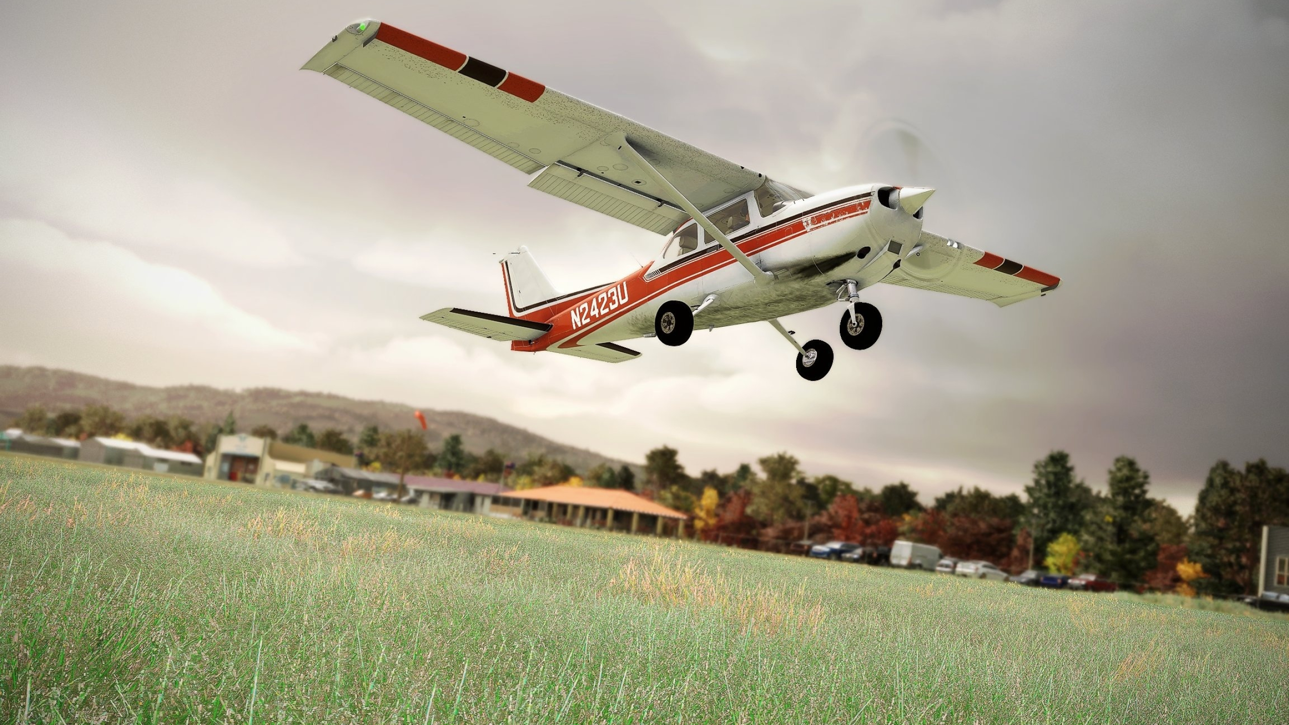 Cessna 172 Joyride, Angle of Attack, Flight Simulator Fun, Gaming Marvel, 2560x1440 HD Desktop
