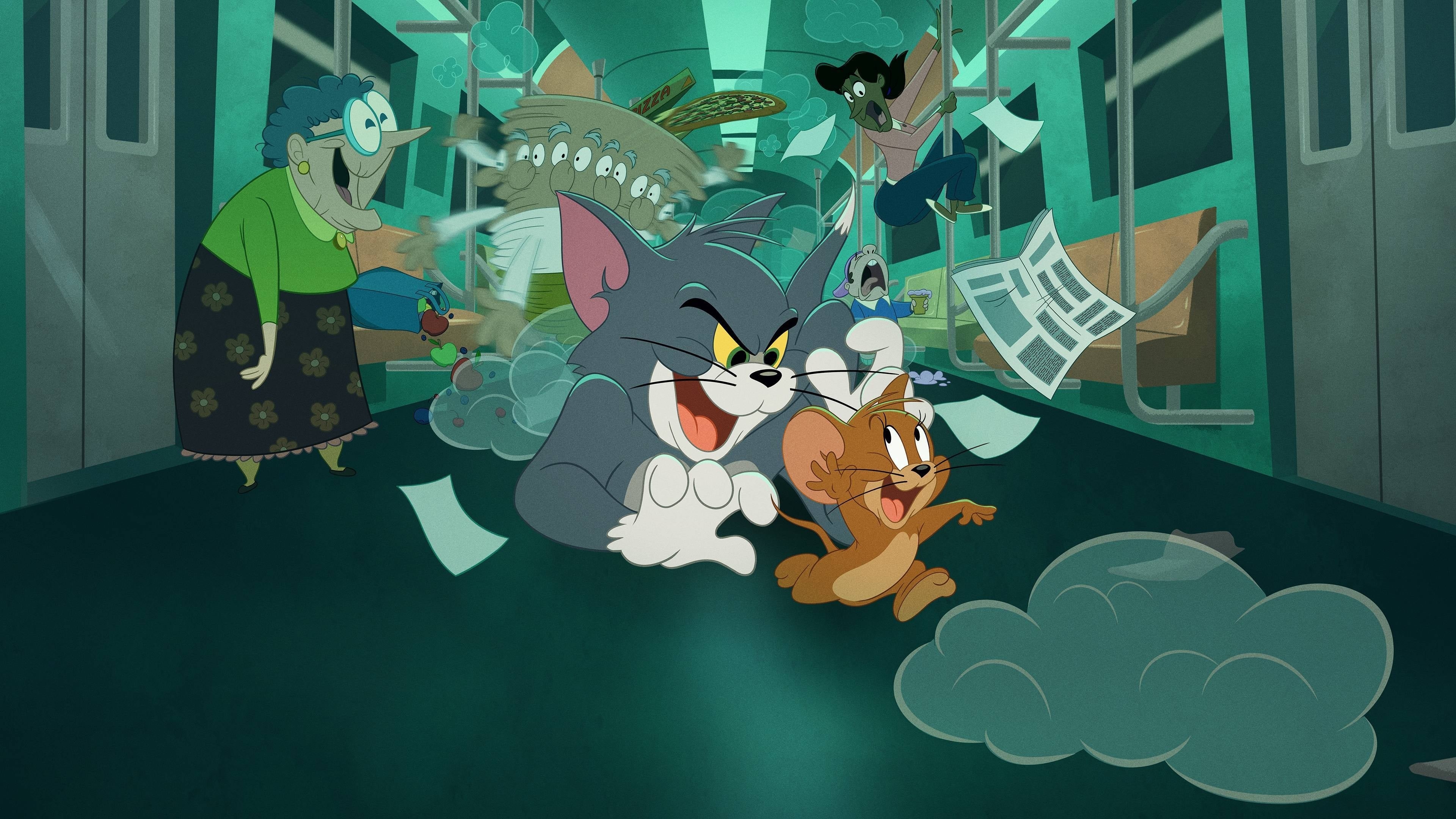 Tom and Jerry in New York, TV series, 2021, Backdrops, 3840x2160 4K Desktop