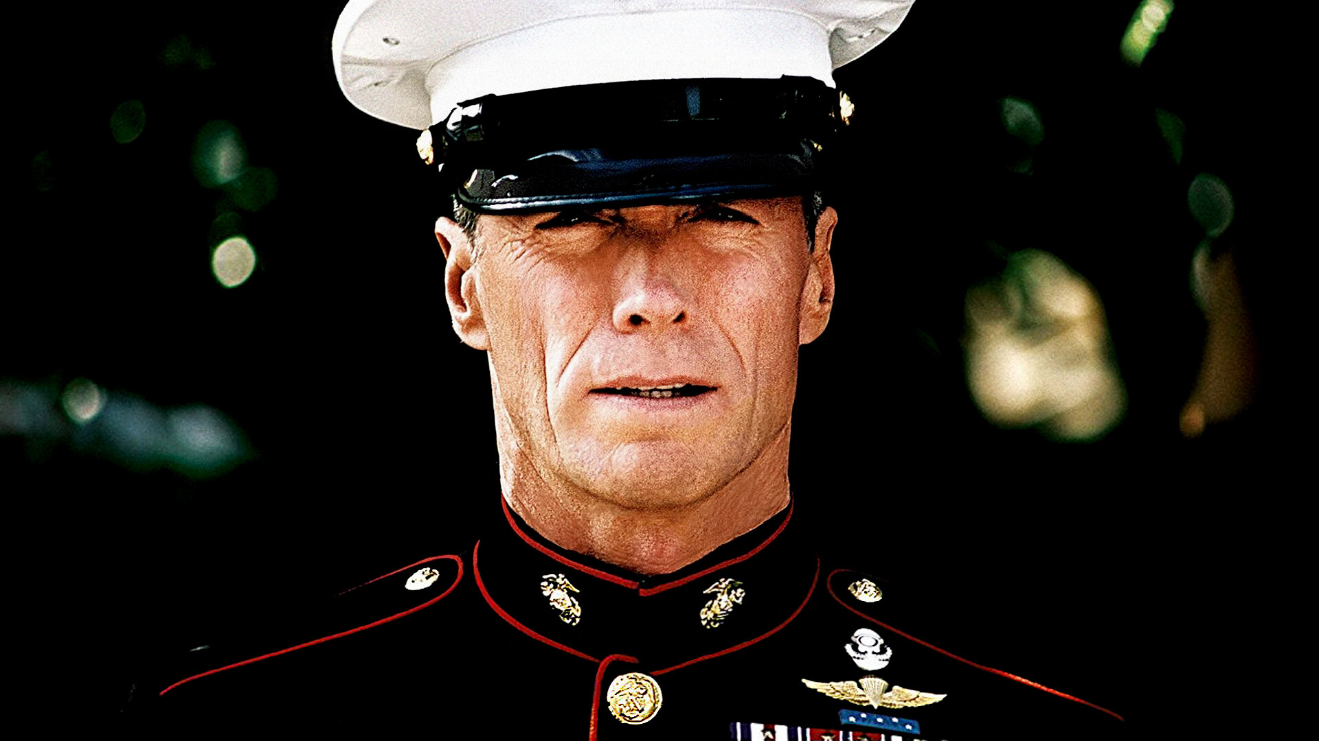 Clint Eastwood: Heartbreak Ridge, American War Film, The Battle of Heartbreak Ridge In The Korean War, The Film Also Co-Stars Marsha Mason, Everett McGill, And Mario Van Peebles. 1920x1080 Full HD Background.