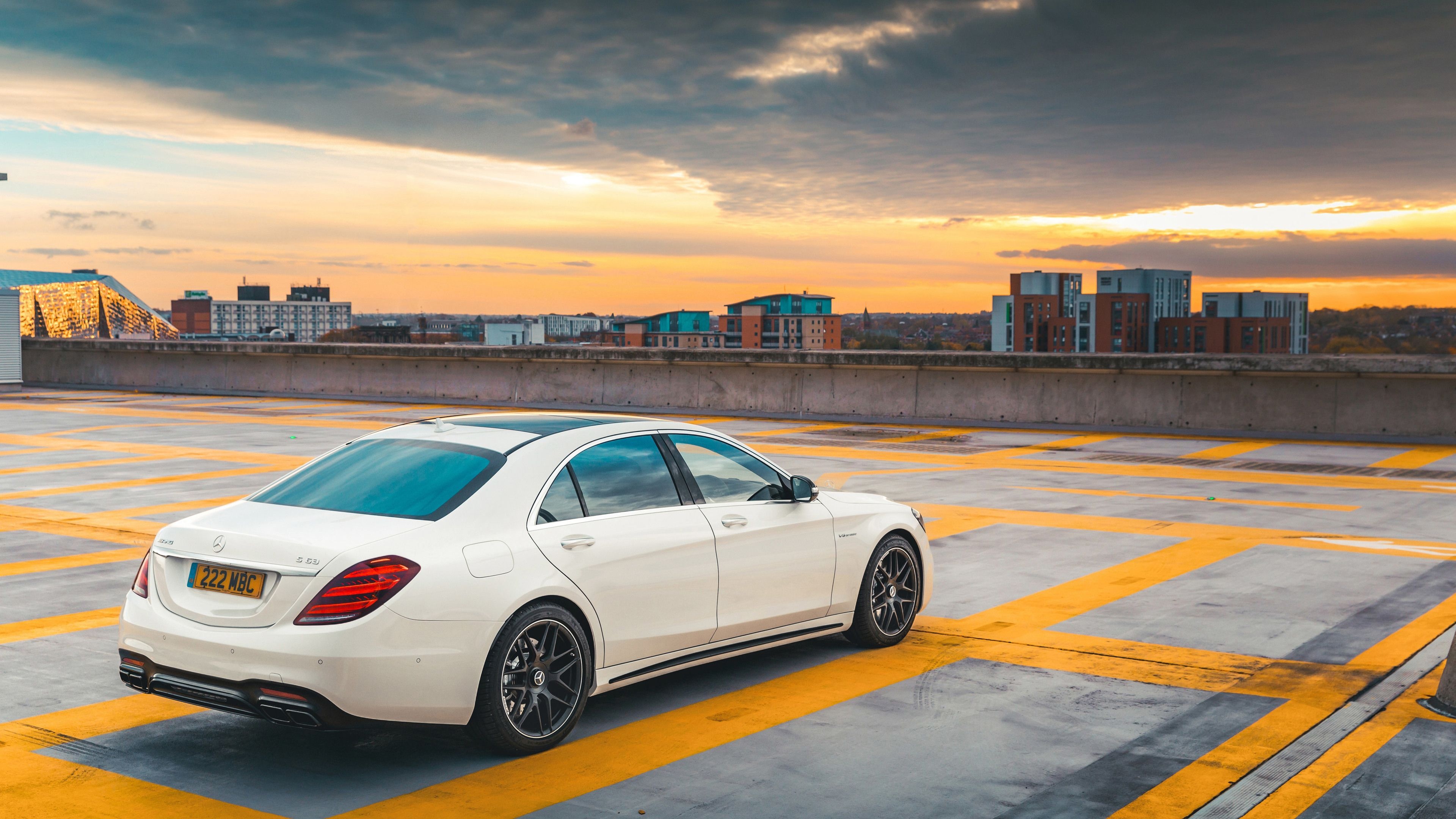 Mercedes-Benz S-Class, Unparalleled luxury, State-of-the-art technology, Iconic design, 3840x2160 4K Desktop