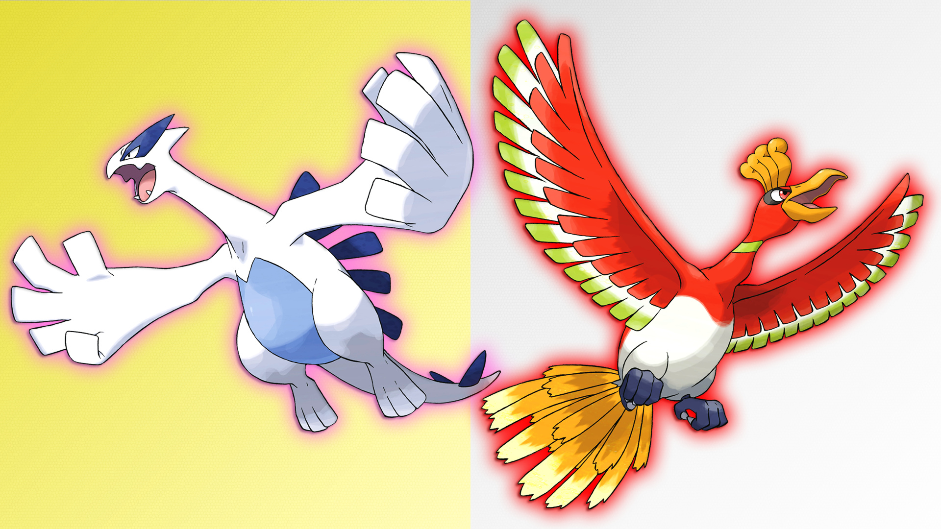 47+ HO OH and Lugia Wallpaper 1920x1080