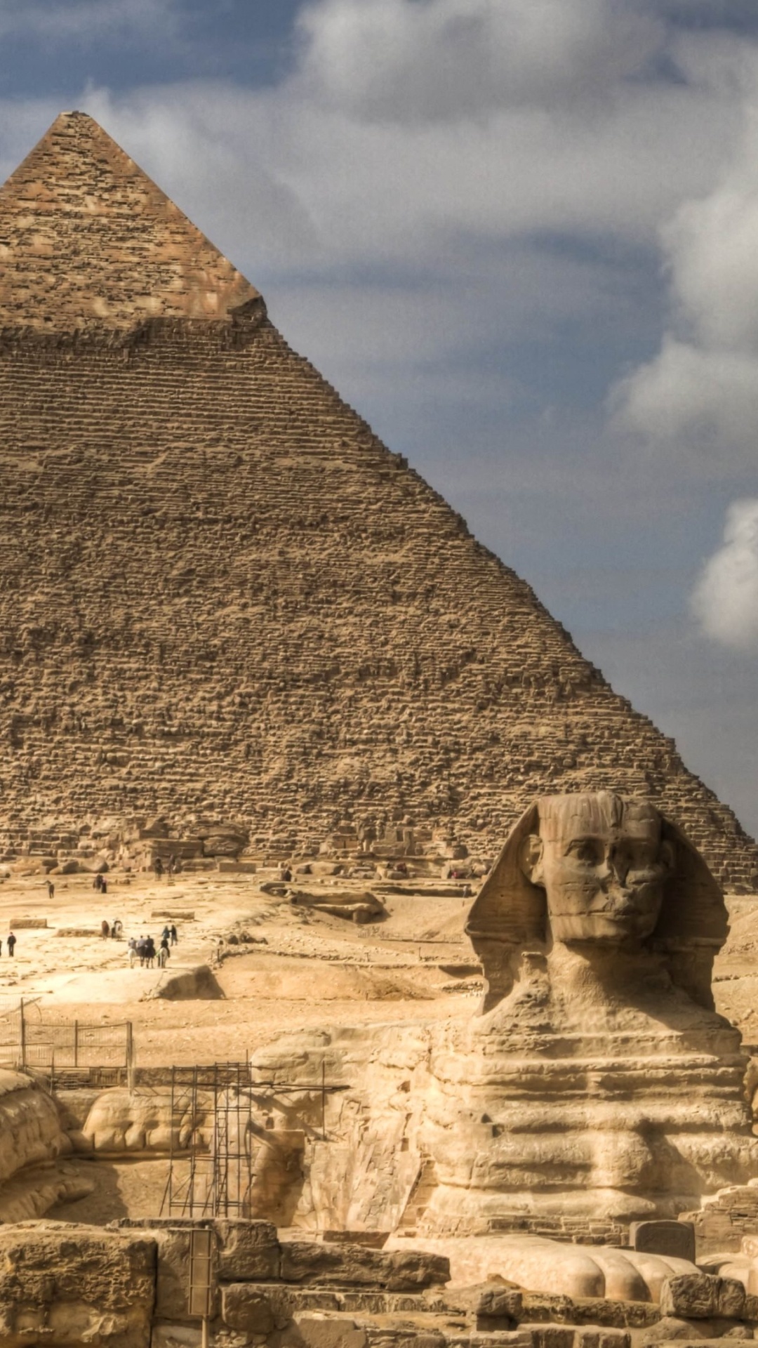Ancient Egyptian Sphinx, Zoey Mercado, Travels, Sphinx Wallpaper, 1080x1920 Full HD Phone