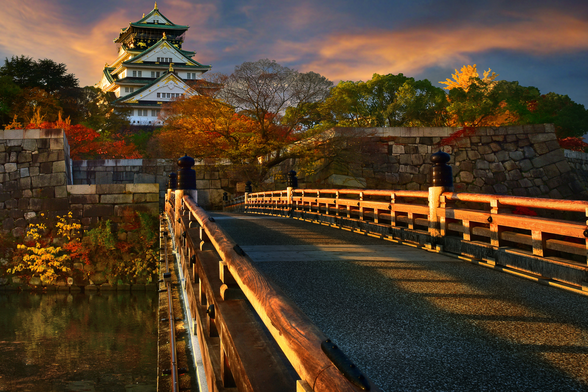Osaka Castle, HD wallpapers, Background images, 2400x1610 HD Desktop