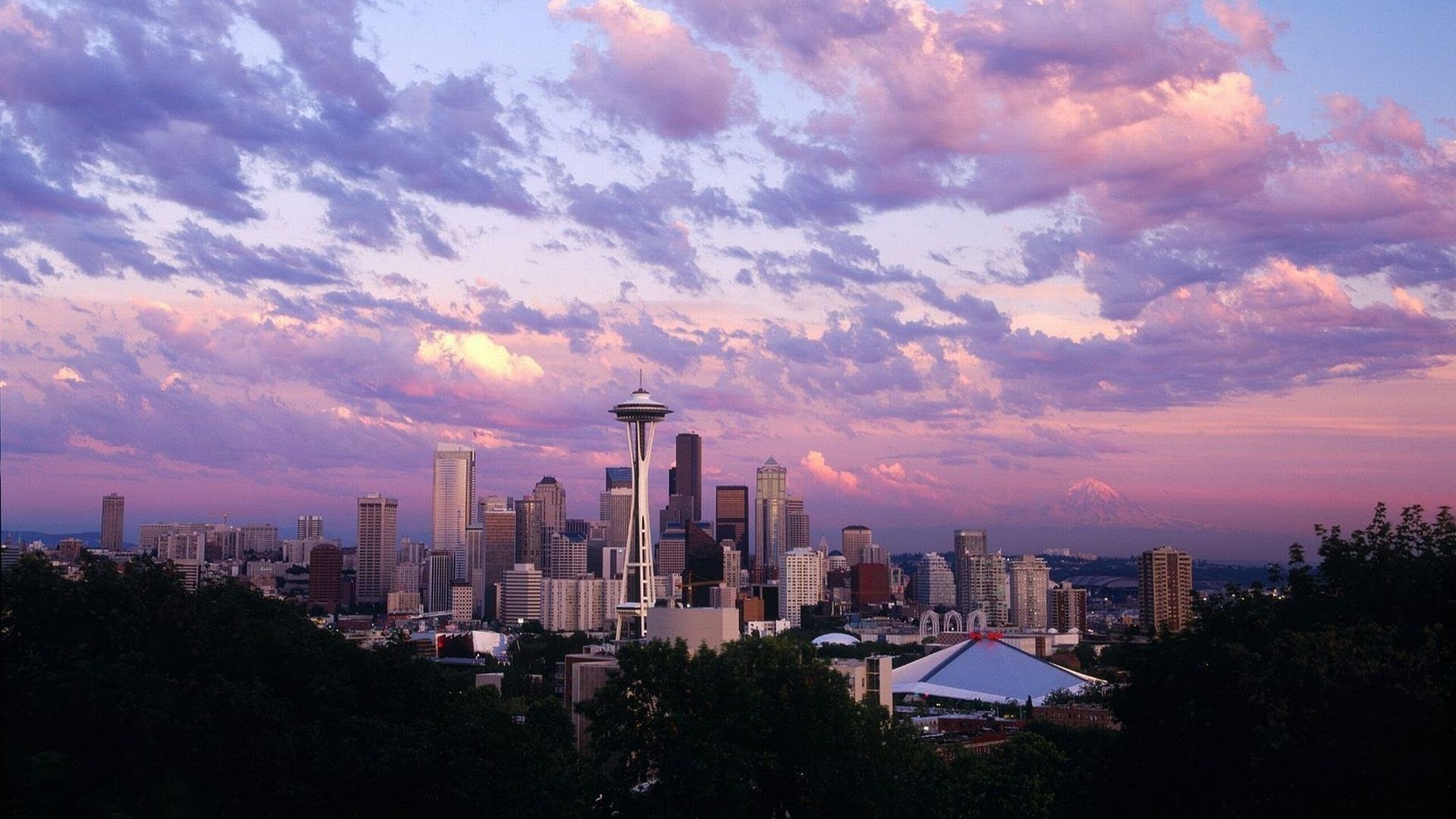 Seattle Skyline, HD wallpapers, Picturesque views, Seattle at its best, 1920x1080 Full HD Desktop