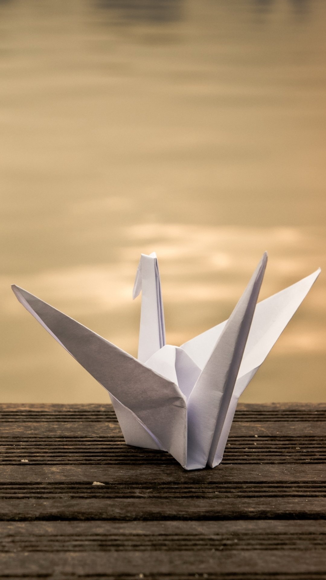 Paper Crane, Man-made art, Masterpiece of origami, Crafty creation, 1080x1920 Full HD Phone