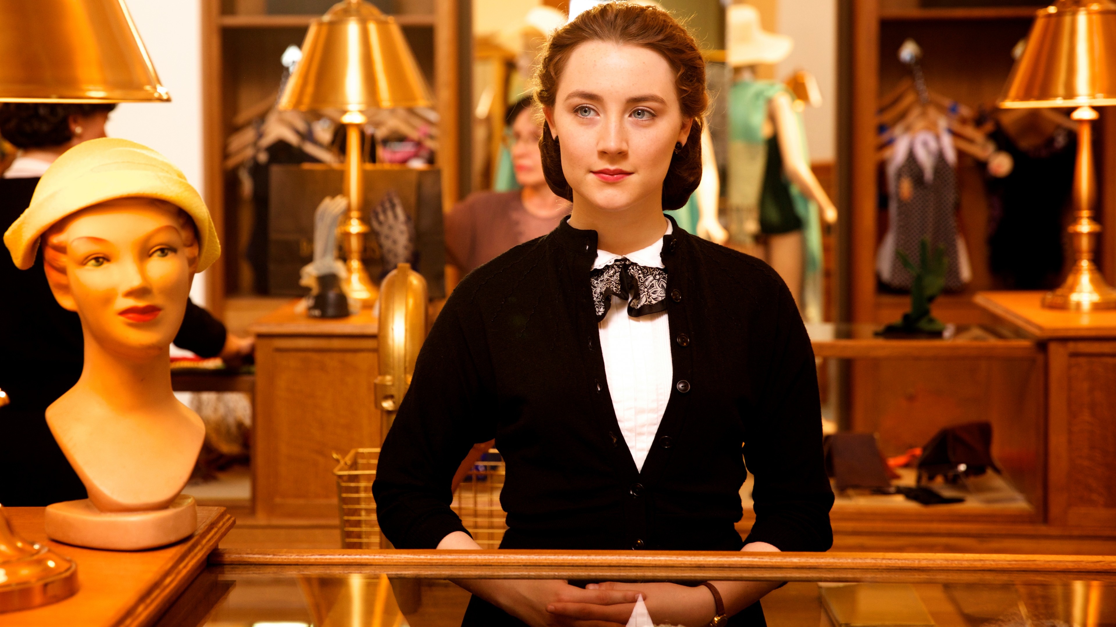 Saoirse Ronan, Movies, Brooklyn Academy Awards, Oscar, 3840x2160 4K Desktop