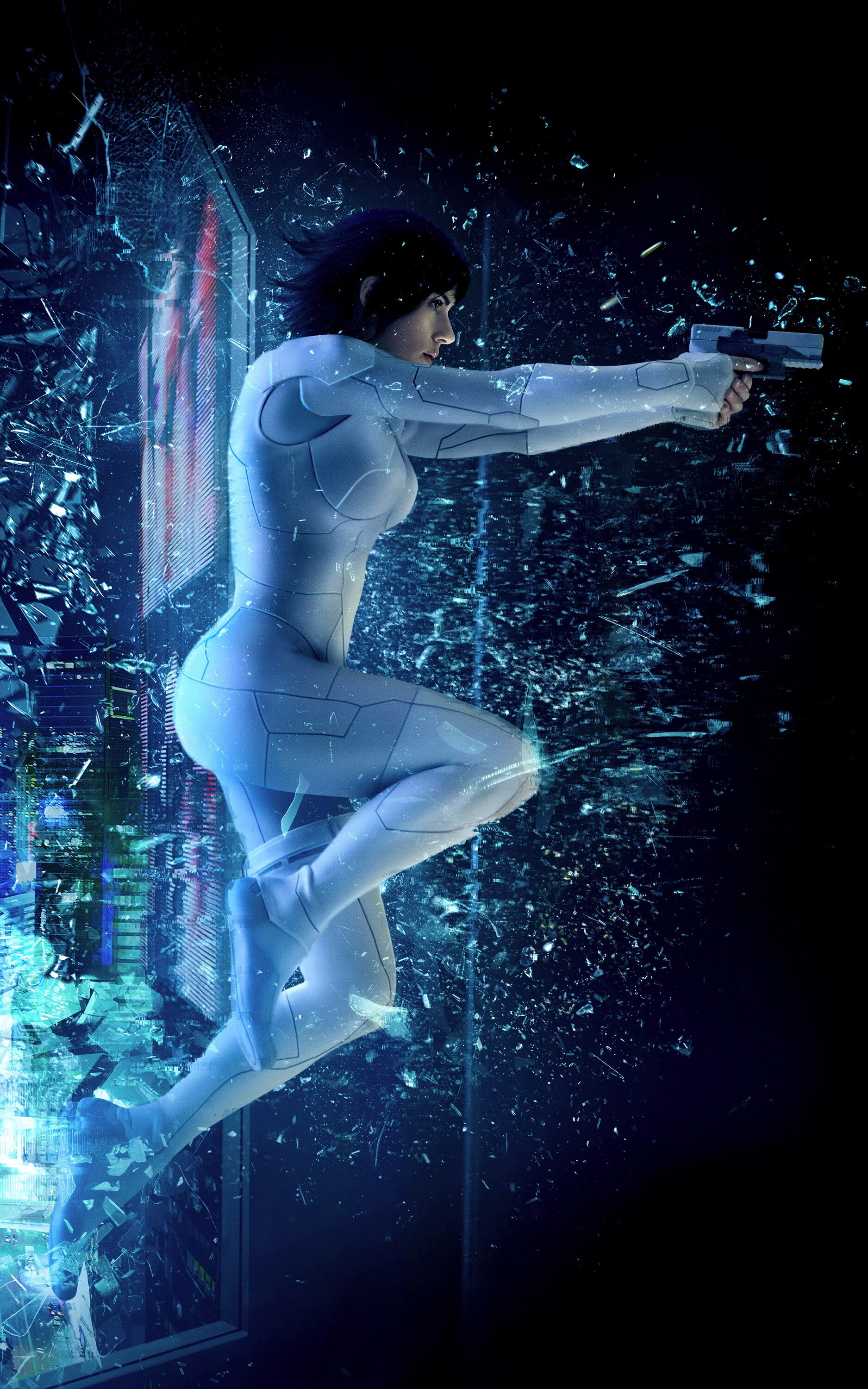 Ghost in the Shell, Last week's movie, Mobile wallpapers, 1880x3000 HD Phone