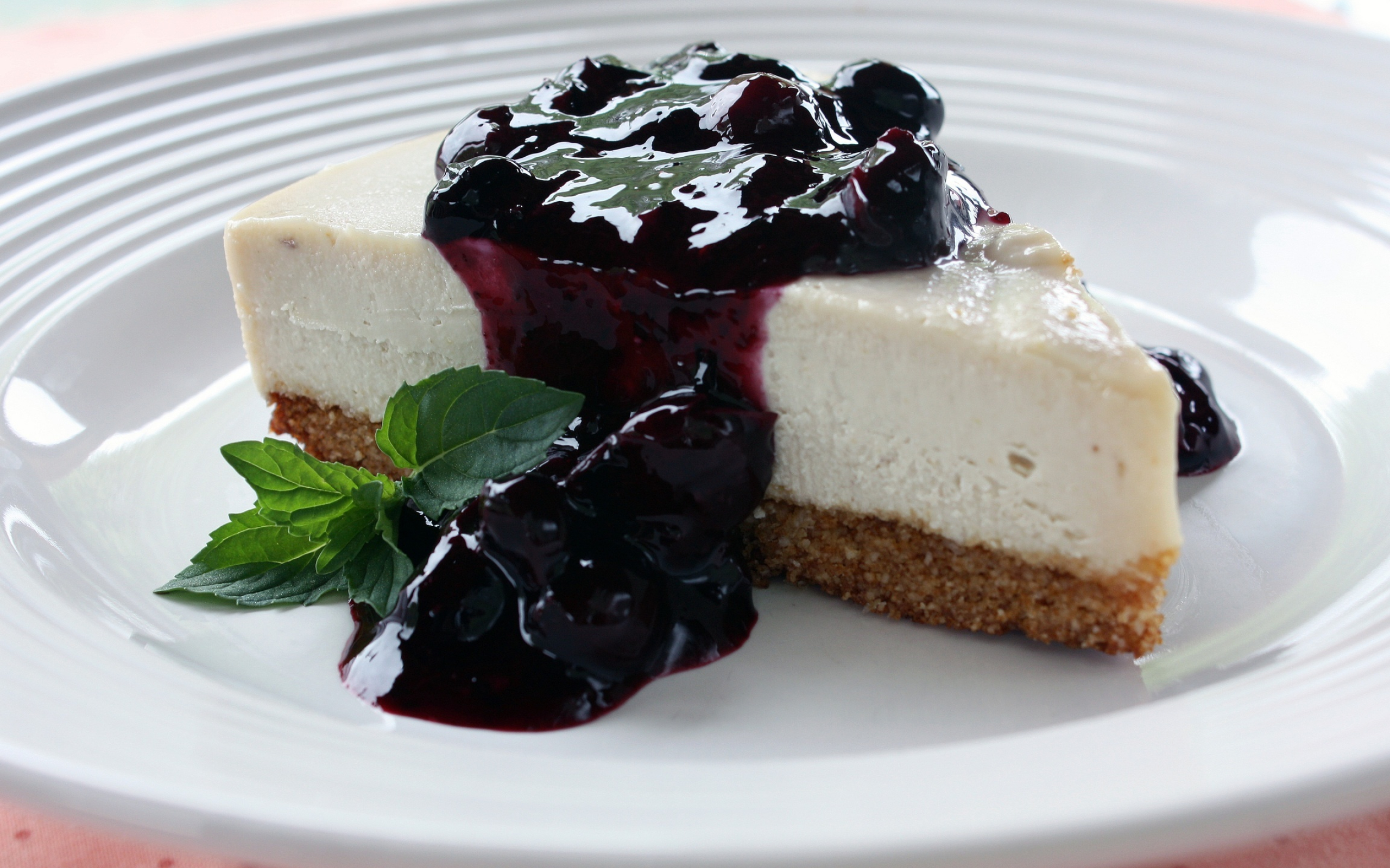 Cheese: Blueberry, A sweet dessert consisting of one or more layers. 2560x1600 HD Background.