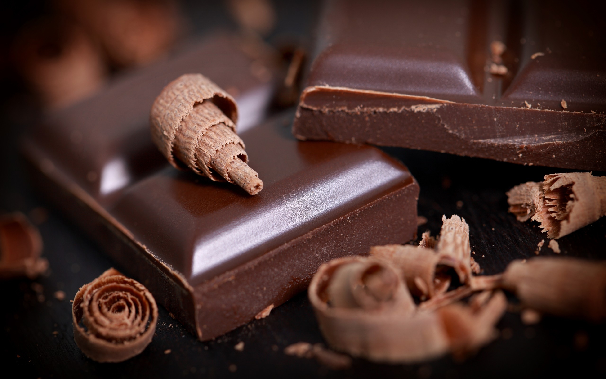 Chocolate: One of the most popular food types and flavors in the world, Candy bar. 2560x1600 HD Wallpaper.