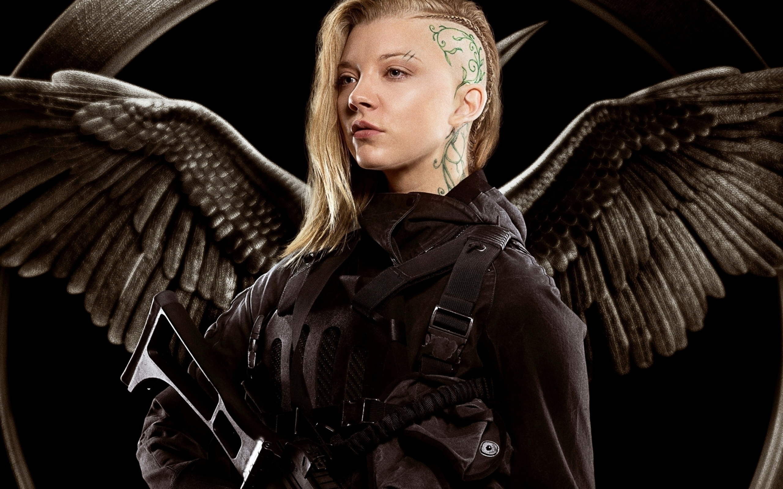 Hunger Games: Cressida, Mockingjay - Part 1 (2014), Natalie Dormer. 2560x1600 HD Wallpaper.