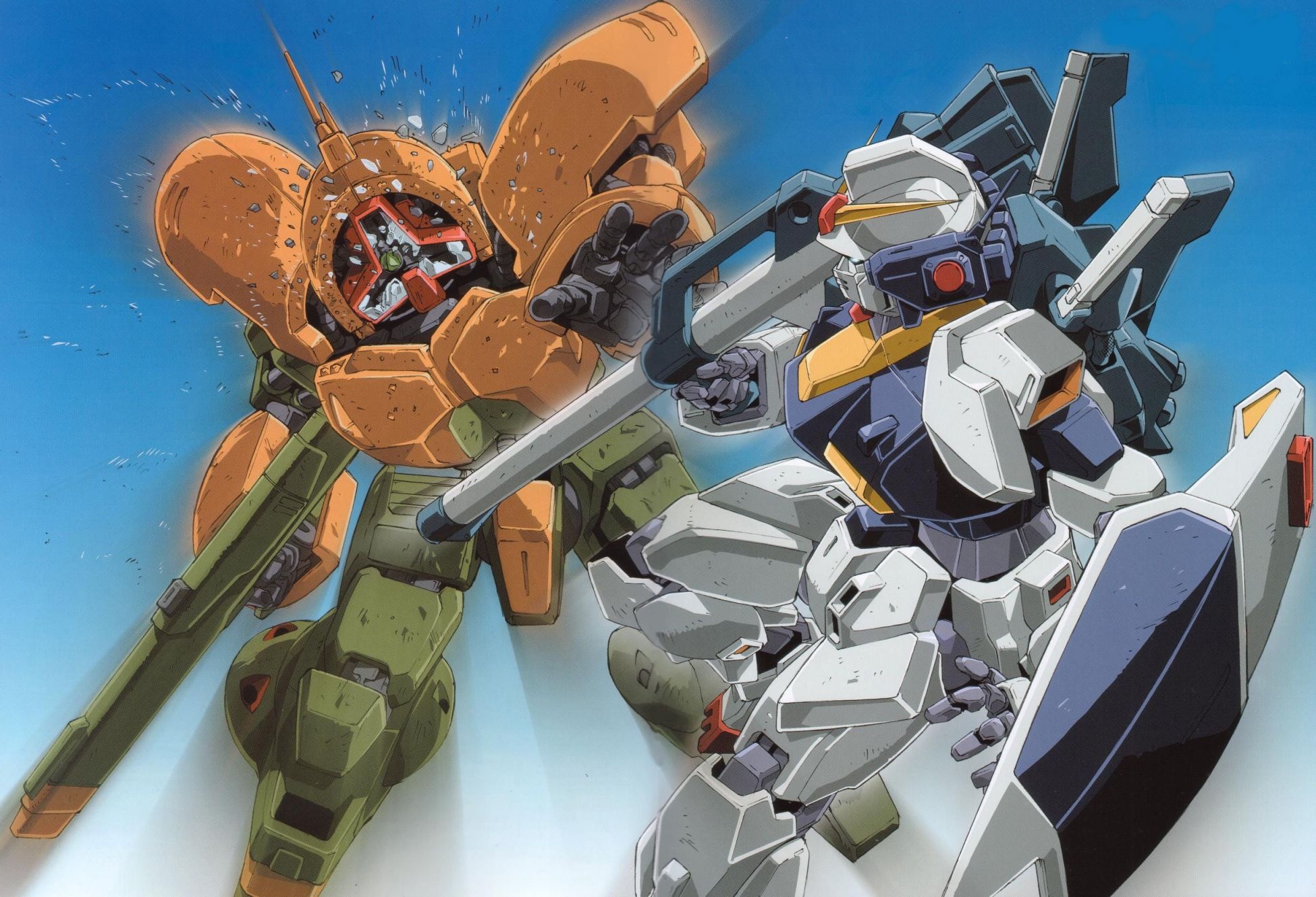 Gundam, Anime gundam wallpaper, Futuristic mechs, Sci-fi battles, 1950x1330 HD Desktop