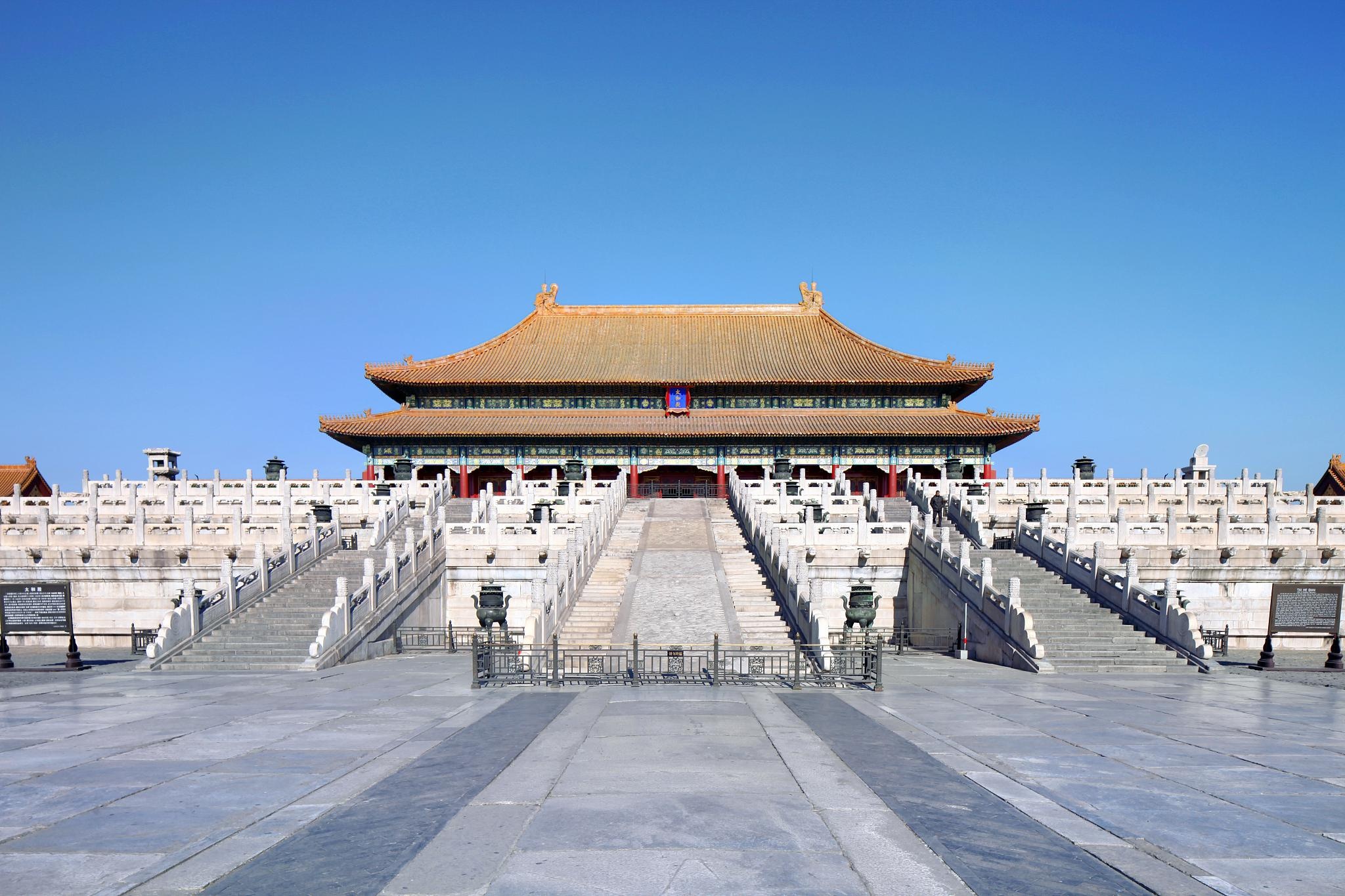 Forbidden City, Hall of Preserving Harmony, Cultural attraction, Harmonious architecture, 2050x1370 HD Desktop