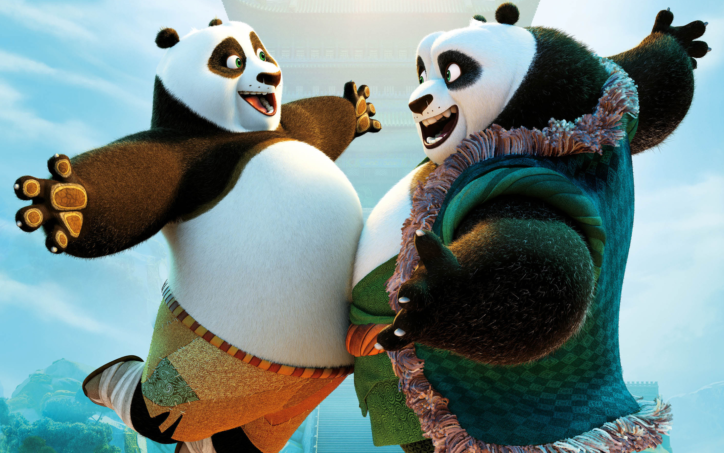 Kung Fu Panda, High-quality wallpapers, Captivating visuals, Animated beauty, 2880x1800 HD Desktop