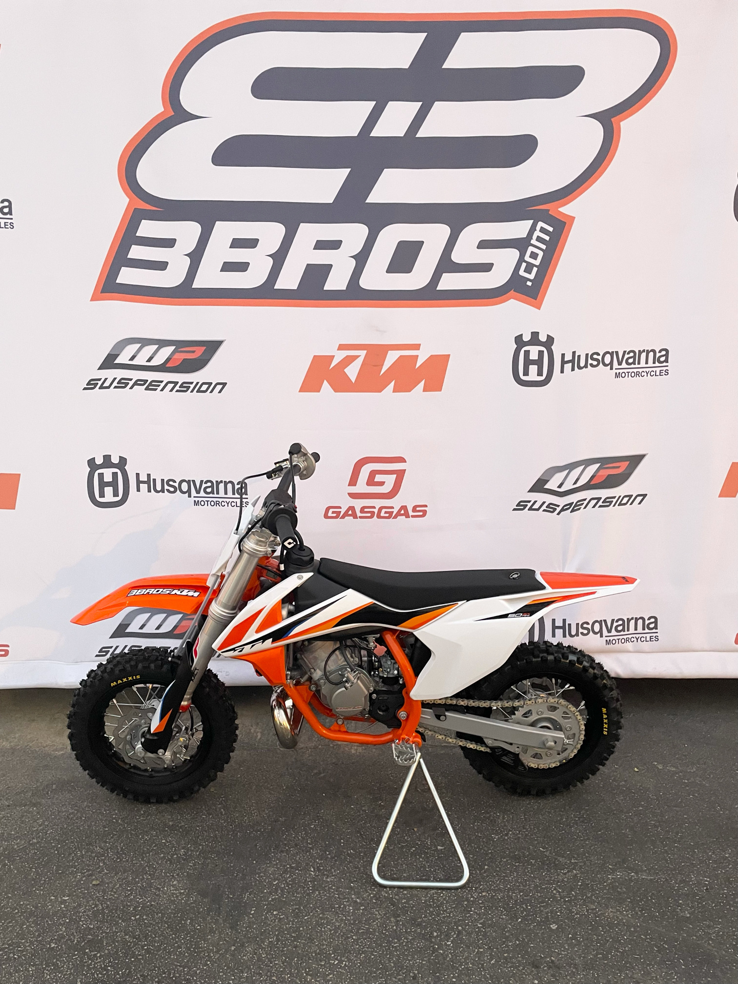 KTM 50 SX, Mini orange motorcycles, In stock, 1440x1920 HD Phone