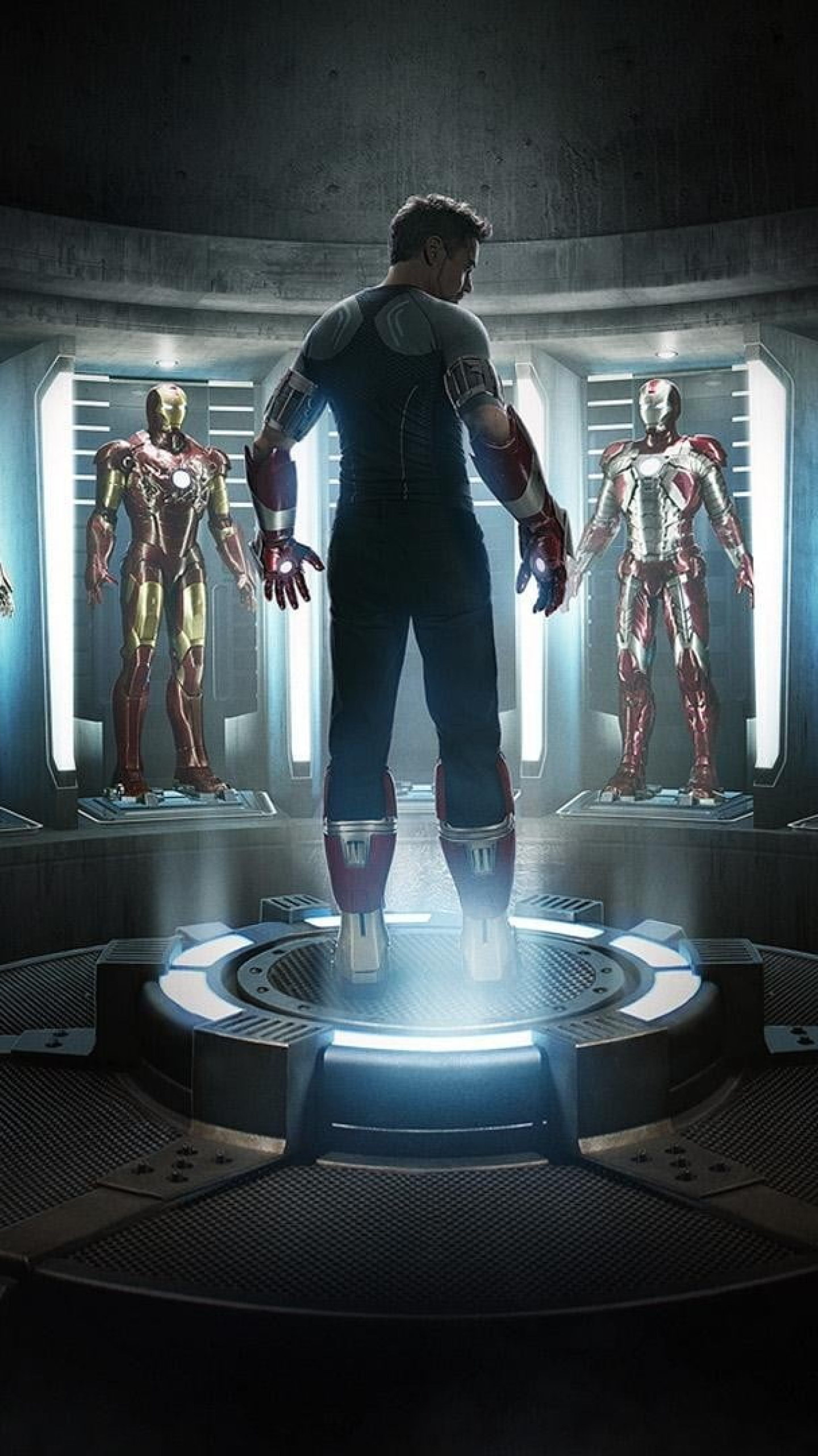 Iron Man game, Tony Stark, Robert Downey Jr, 1440x2560 HD Phone