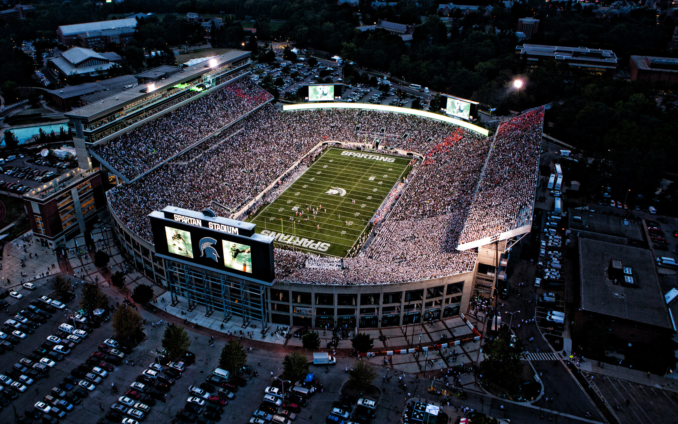 Lansing, Michigan, Spartan Stadium, Macklin Field, 2880x1800 HD Desktop