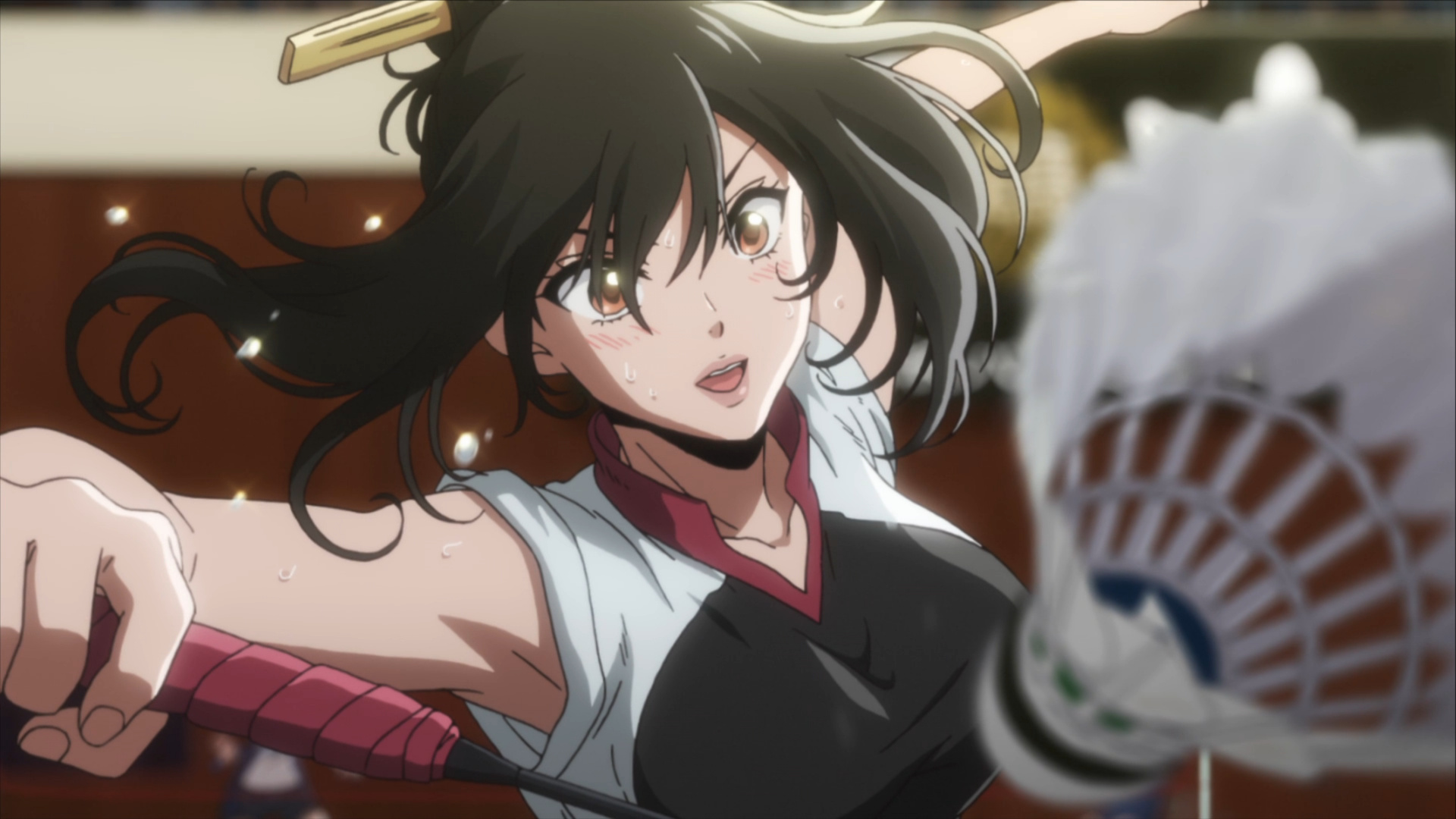 Hanebado! (Anime): Animation, Episode 8, Game strategy and tactics. 1920x1080 Full HD Background.
