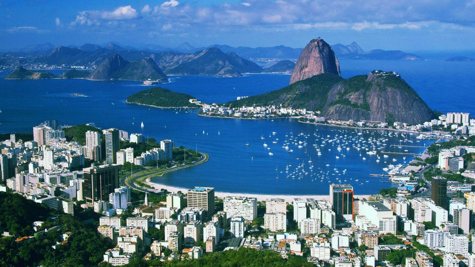 Rio de Janeiro, Scenery, HD wallpapers, Brazilian Flag, 1920x1080 Full HD Desktop