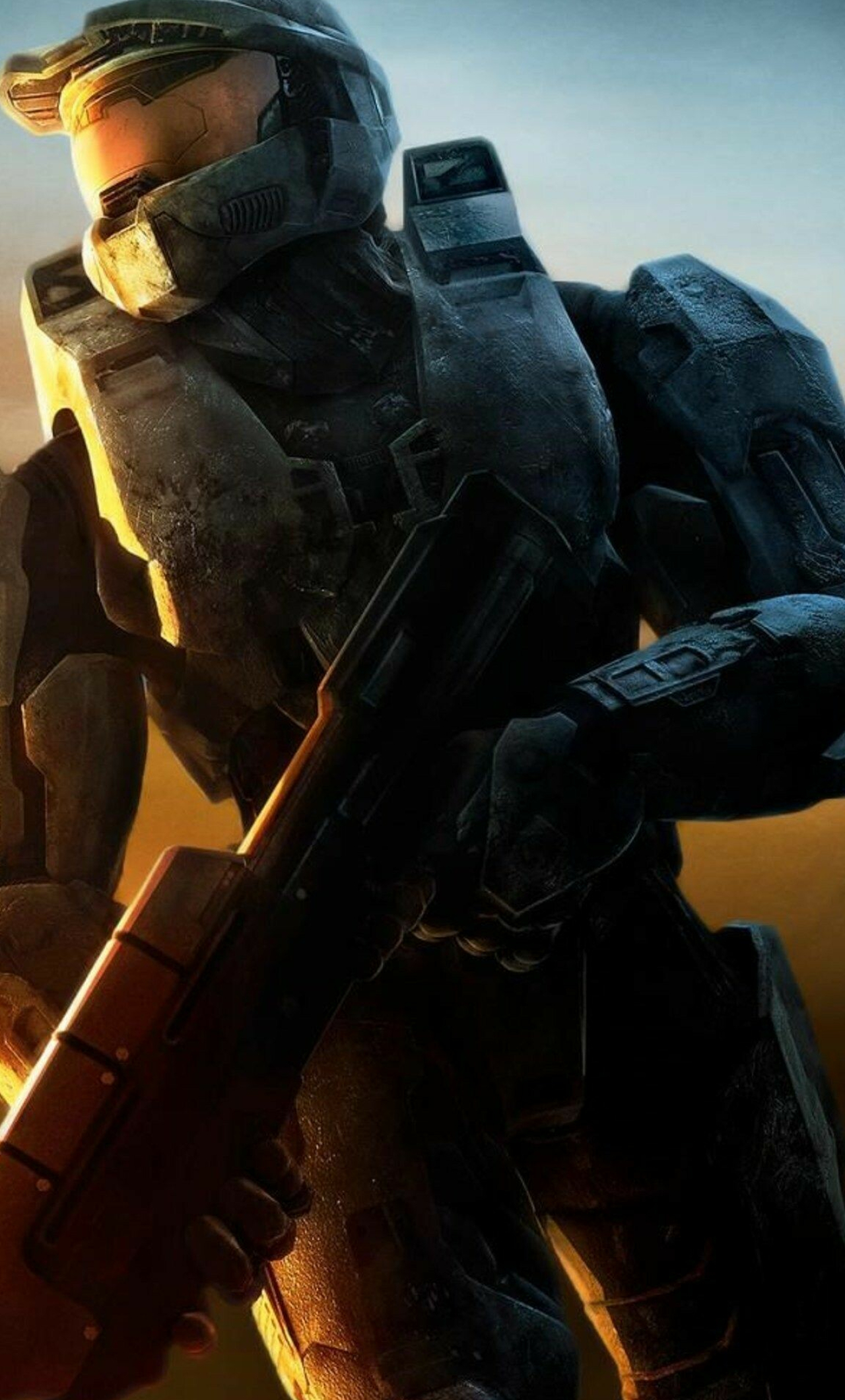 Halo: The militaristic science fiction story, Video game. 1280x2120 HD Background.