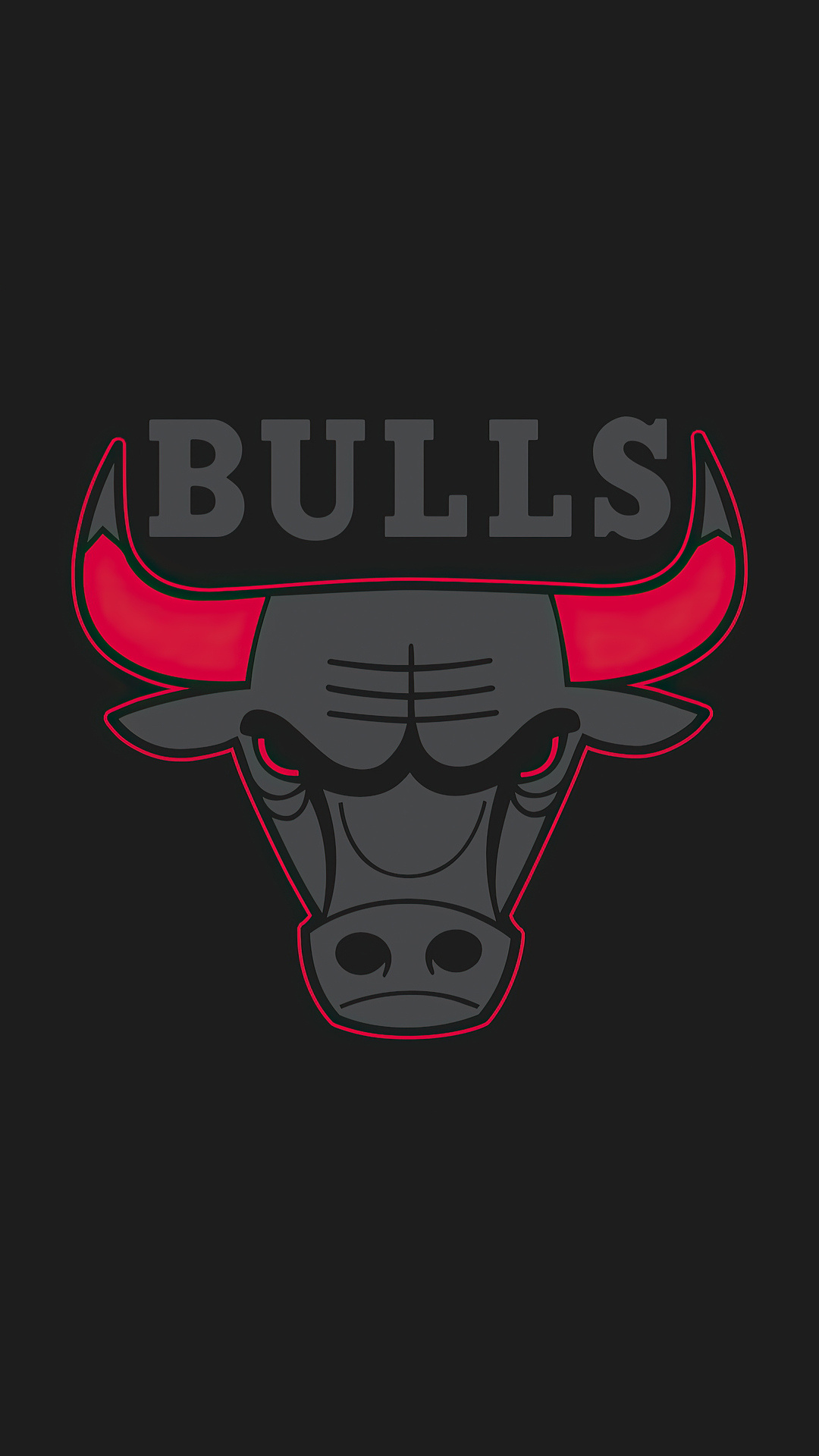 Chicago Bulls: The team won the third consecutive NBA championship by defeating the Atlanta Hawks in 1993. 1080x1920 Full HD Background.