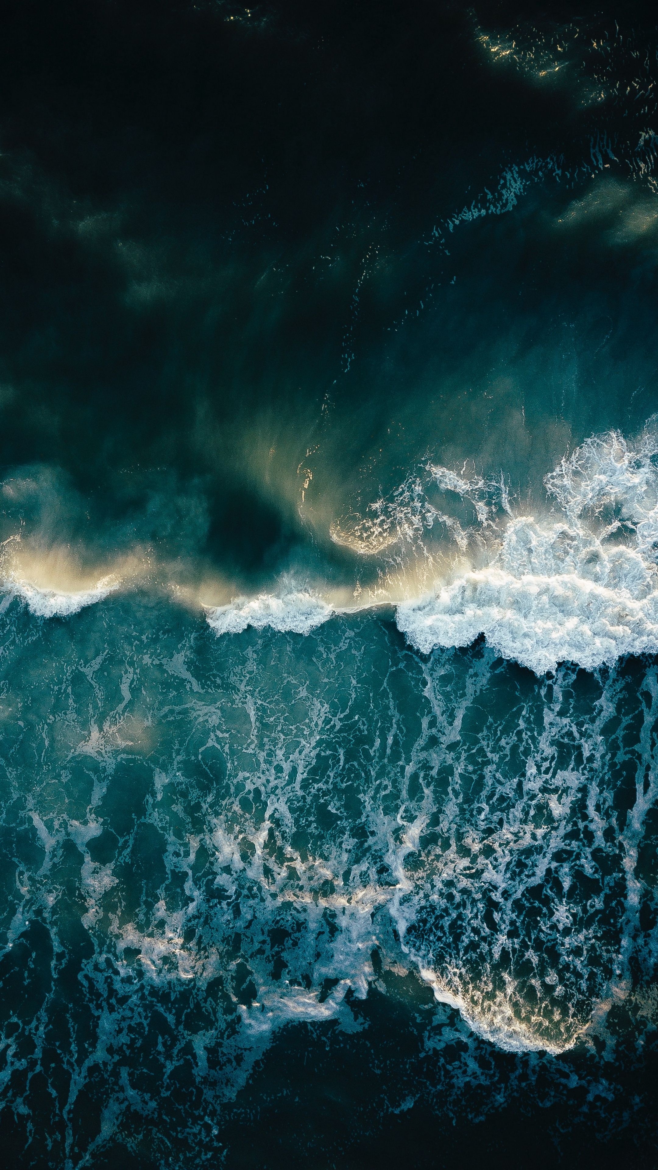 Water beauty, Refreshing droplets, Ocean waves, Nature's wallpaper, 2160x3840 4K Phone
