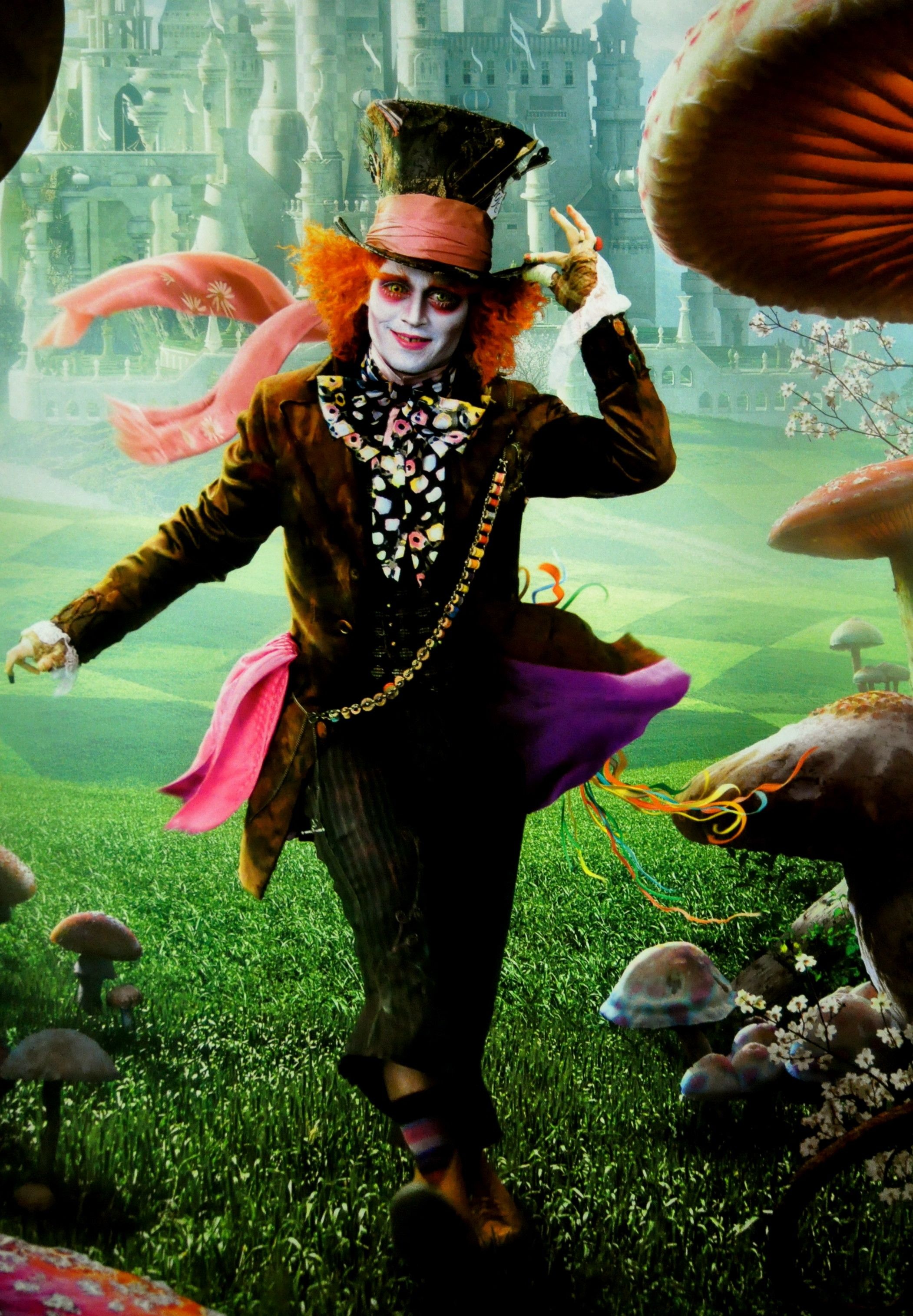 Johnny Depp, Mad Hatter, Pictures, Aesthetic, 2110x3040 HD Handy