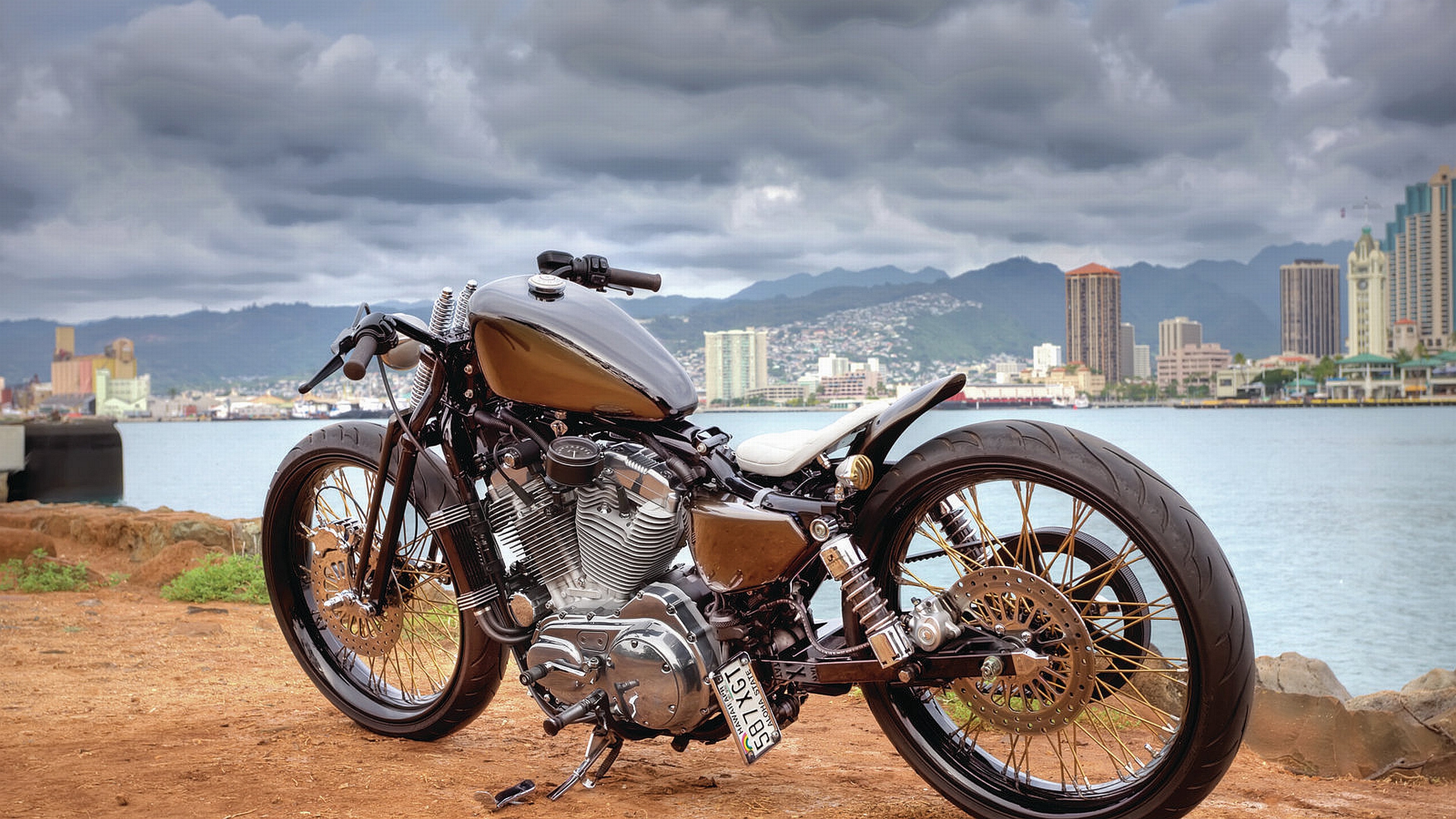Harley-Davidson, 4k, Wallpapers, Background images, 3840x2160 4K Desktop