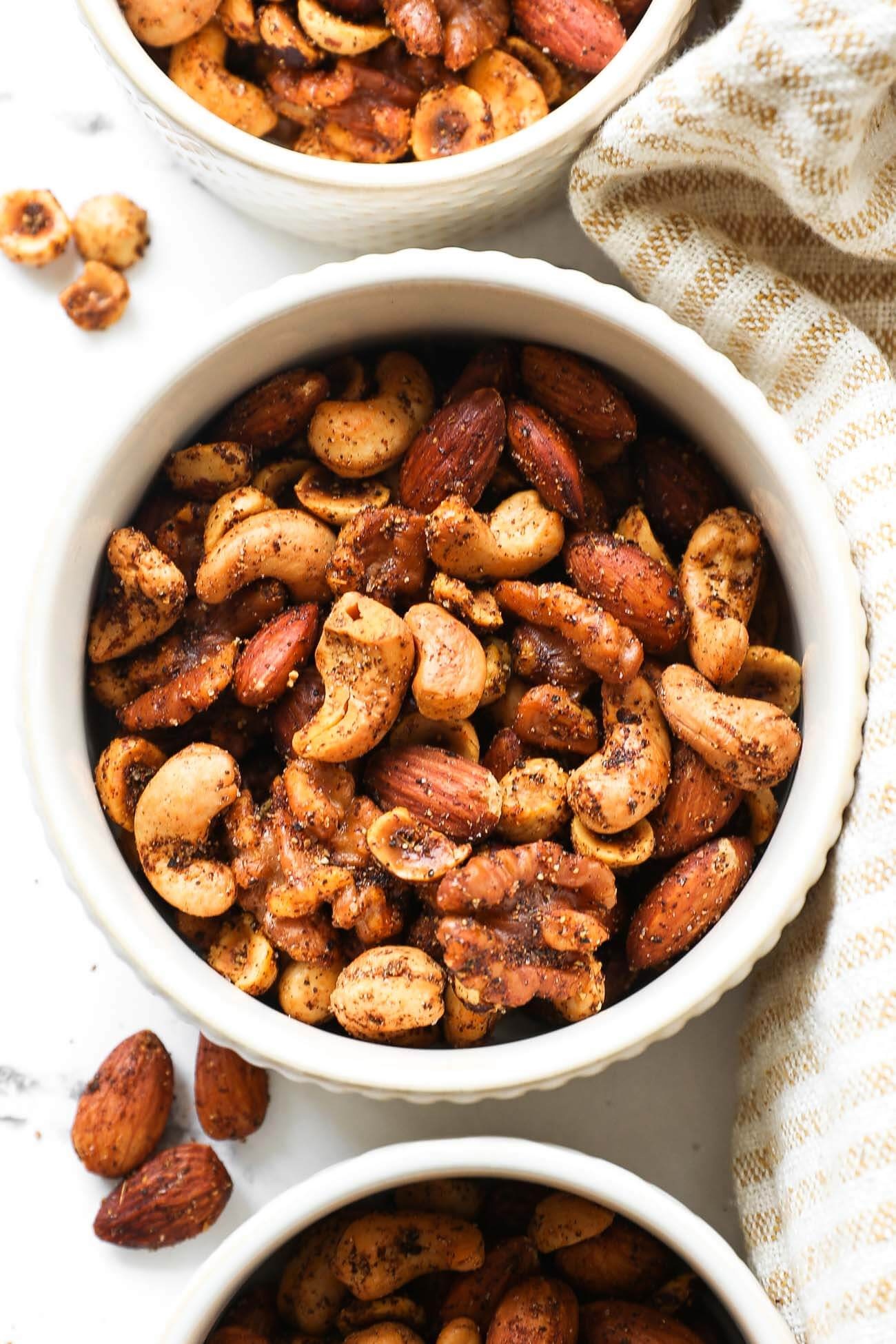 Nuts: One of the healthiest foods, packed with nutrients like fats, fiber, and protein. 1300x1950 HD Background.