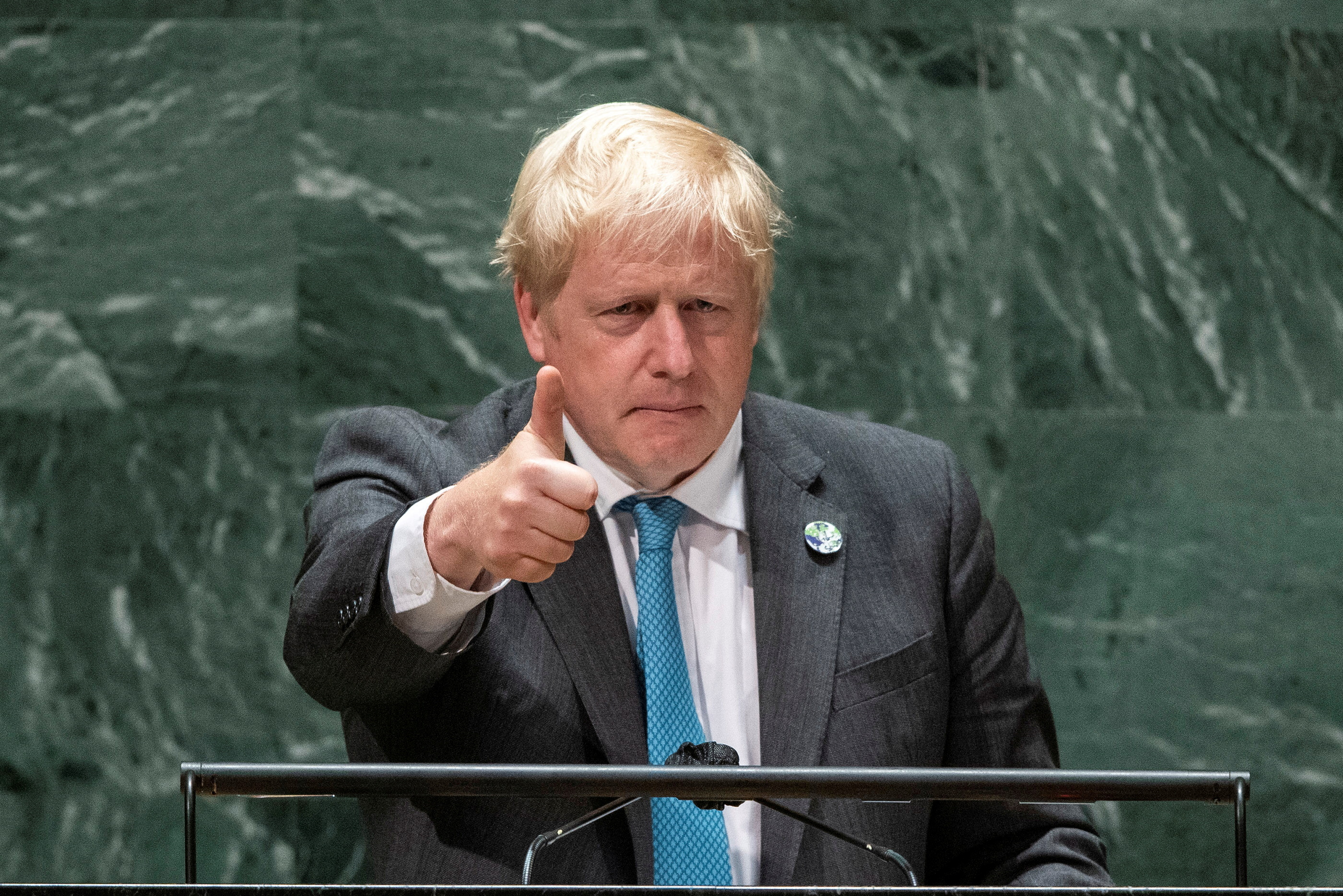 Boris Johnson, UN climate speech, Kermit the Frog reference, The Washington Post, 2800x1870 HD Desktop