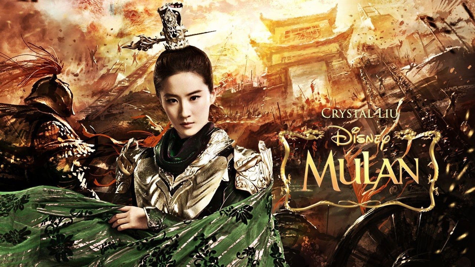 Mulan (Movie): Crystal Liu, Chinese-American actress, singer, and model. 1920x1080 Full HD Wallpaper.