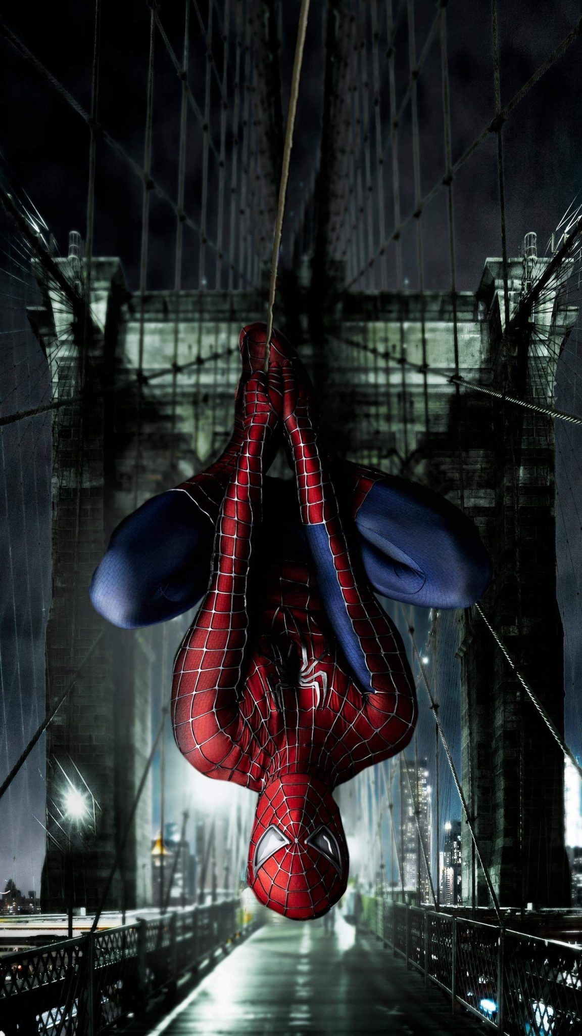 Tobey Maguire, Marvel Spider-Man, Art wallpaper, Web-slinging hero, 1160x2050 HD Phone