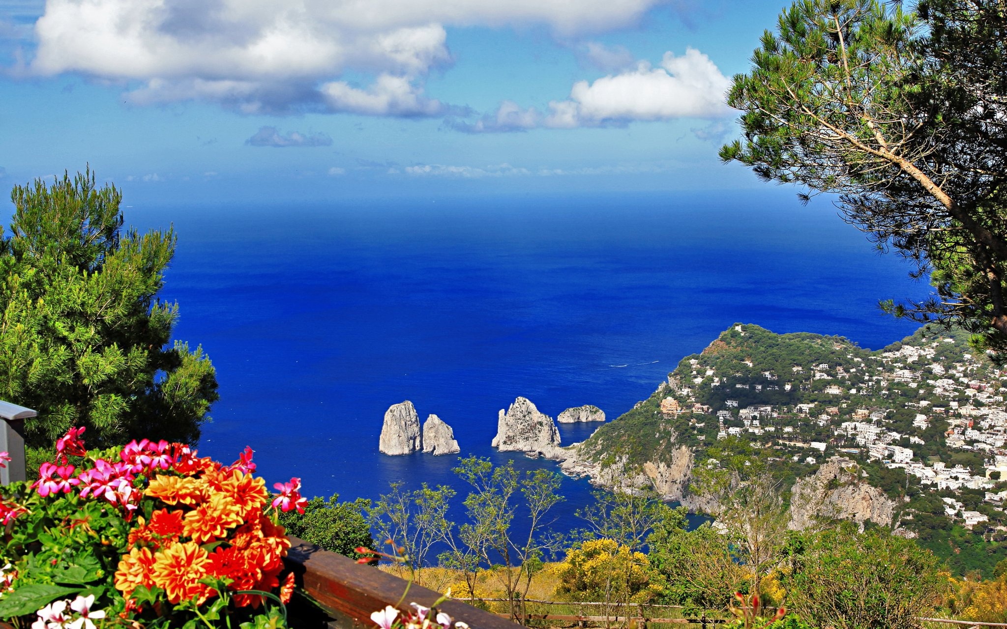Capri Island, Coastal beauty, Mediterranean charm, Unique experience, 2050x1280 HD Desktop