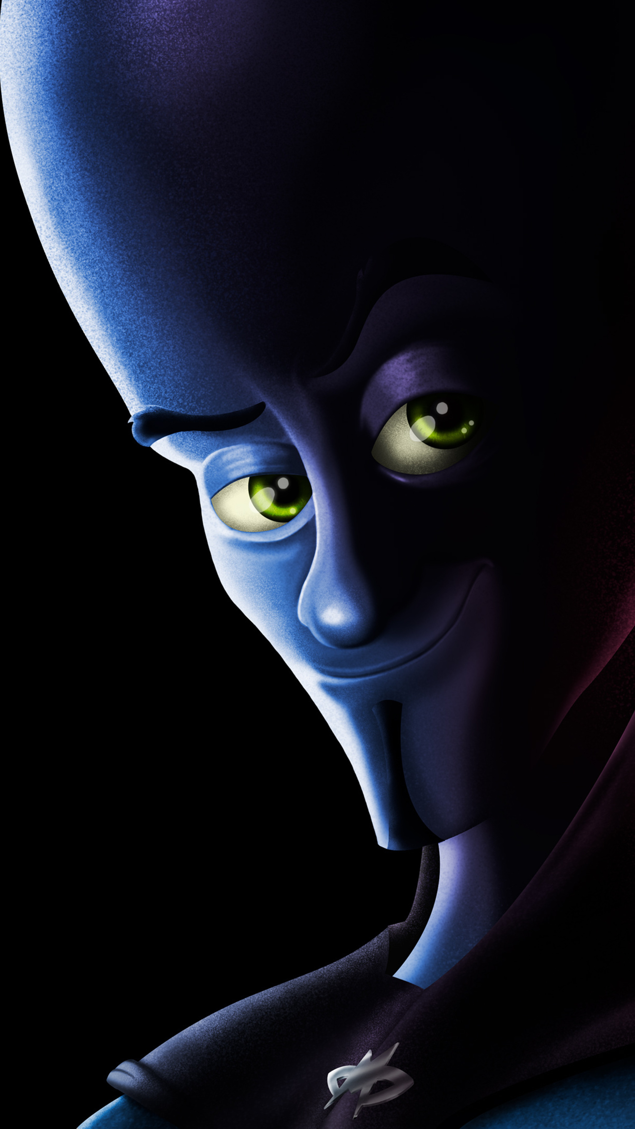 Megamind, Animation, Colorful superhero comedy, Action-packed adventure, 2160x3840 4K Phone