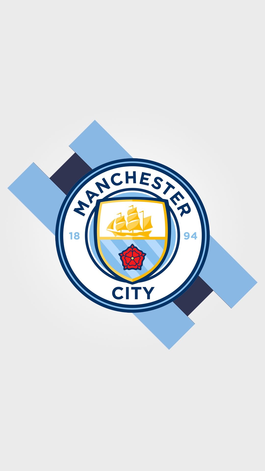 Manchester City FC, Logo inspiration, Team representation, City symbol, 1080x1920 Full HD Phone