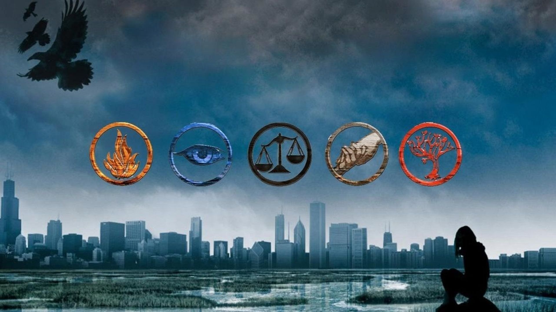 Divergent factions, Personality quiz, Which faction are you?, Faction identification, 1920x1080 Full HD Desktop
